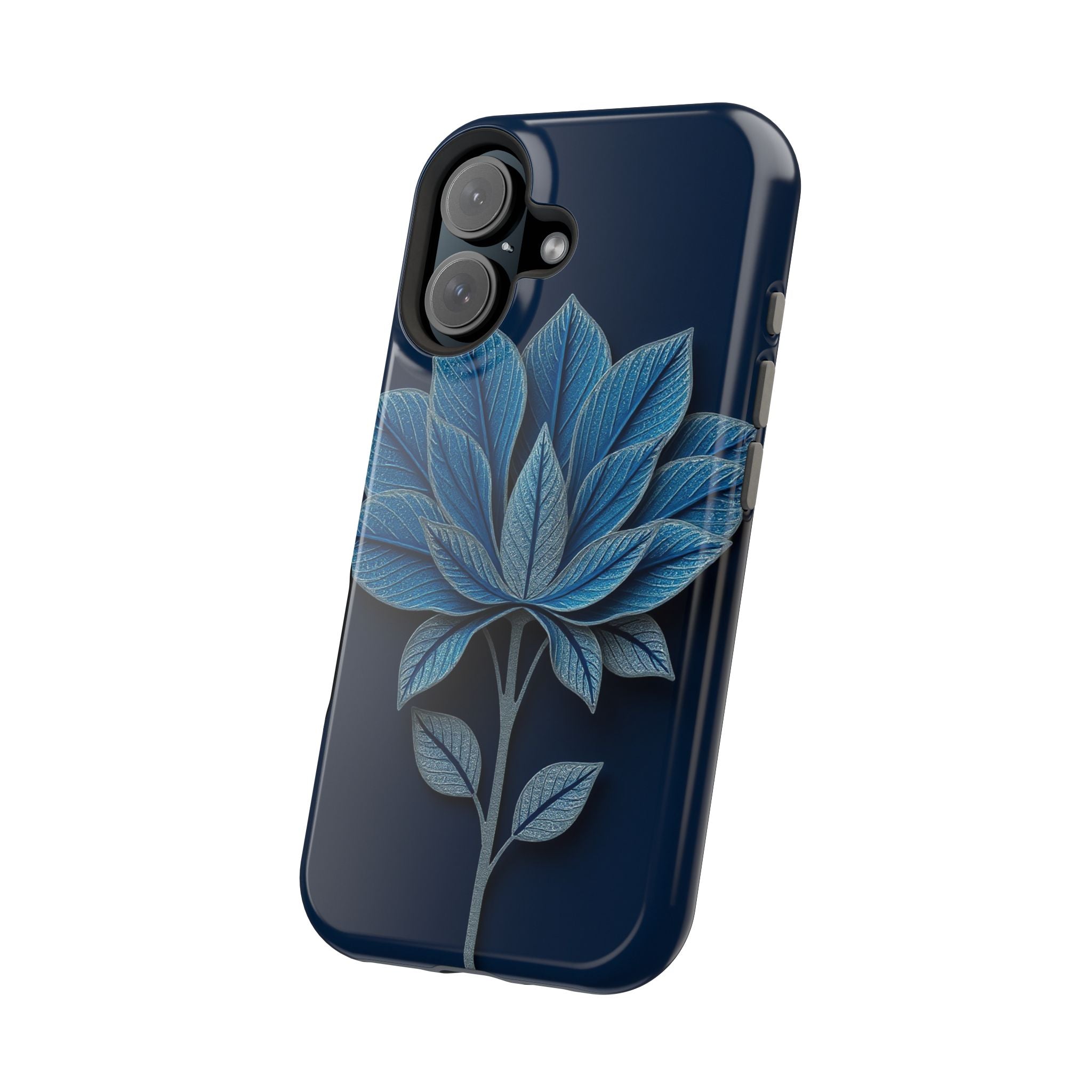 iPhone Night Bloomer Paper Cut Art Bold Modern Everyday Snap Case · iPhone Case