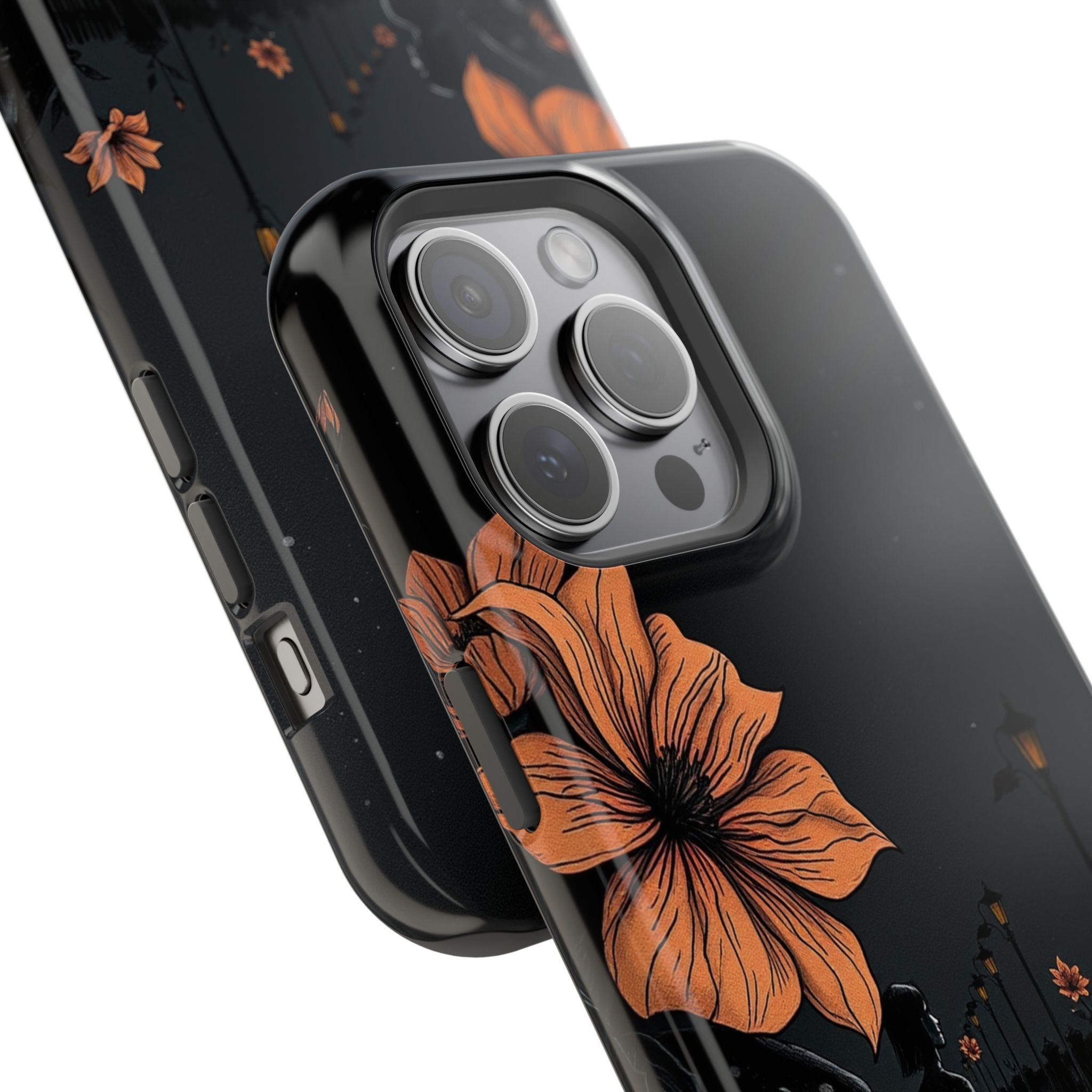 iPhone Night Bloomer Electric Art Bold Modern Everyday Snap Case · iPhone Case