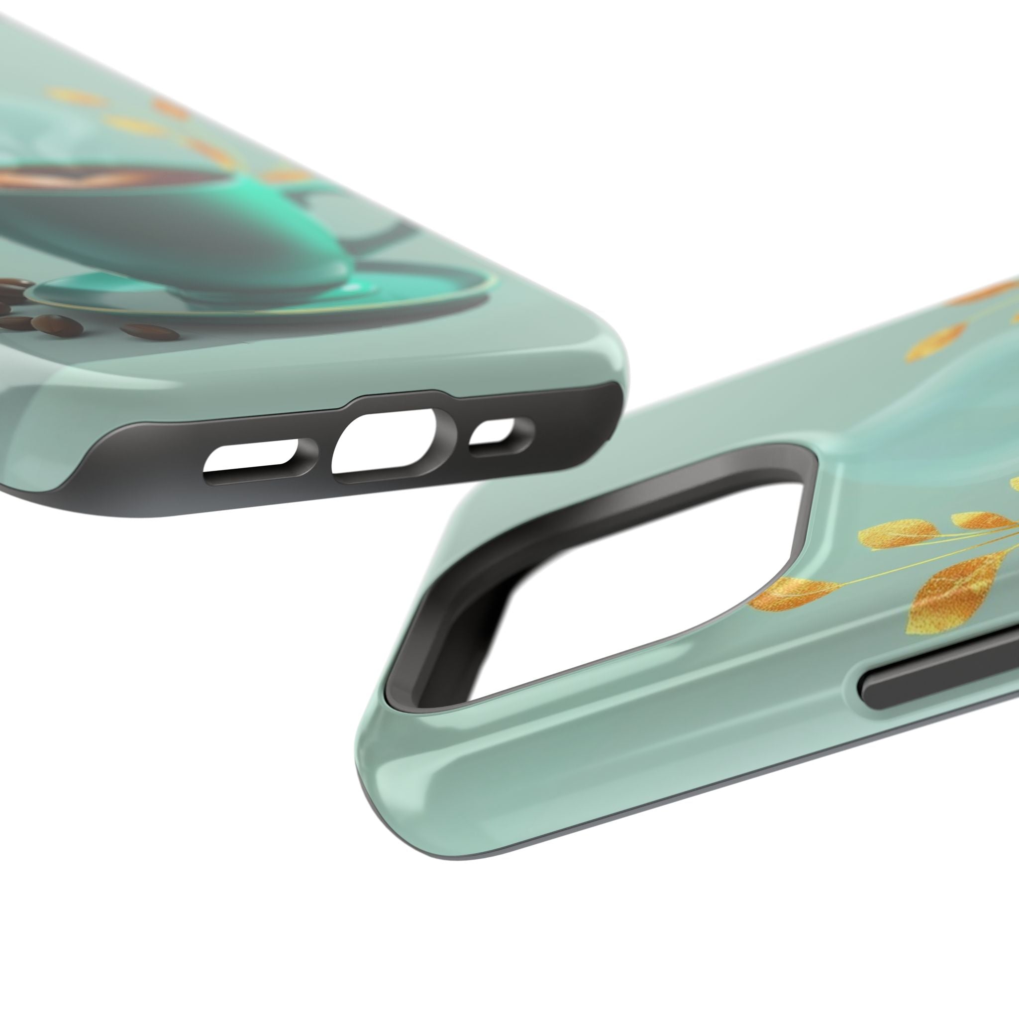 iPhone Radiant Emotional Support Coffee Design Soft Finish Everyday Case · iPhon