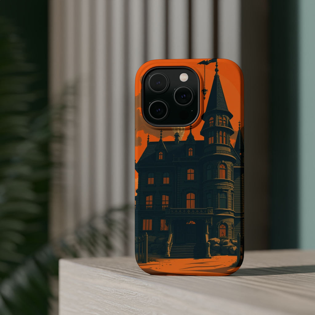 iPhone Vibrant Haunted Mansion Design Slim Everyday Designer Case · iPhone Case