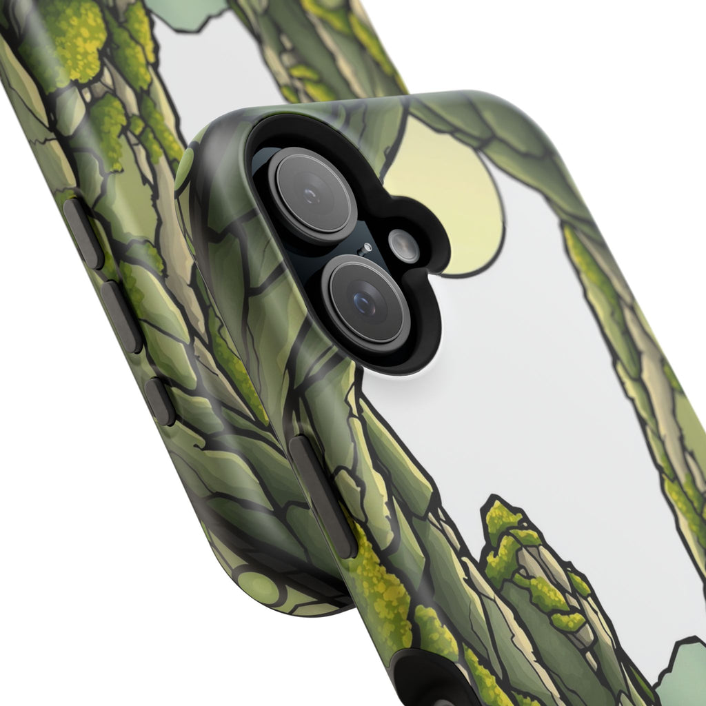 iPhone Sage And Ivory Moss Covered Rocks Slim Everyday iPhone Designer · iPhone