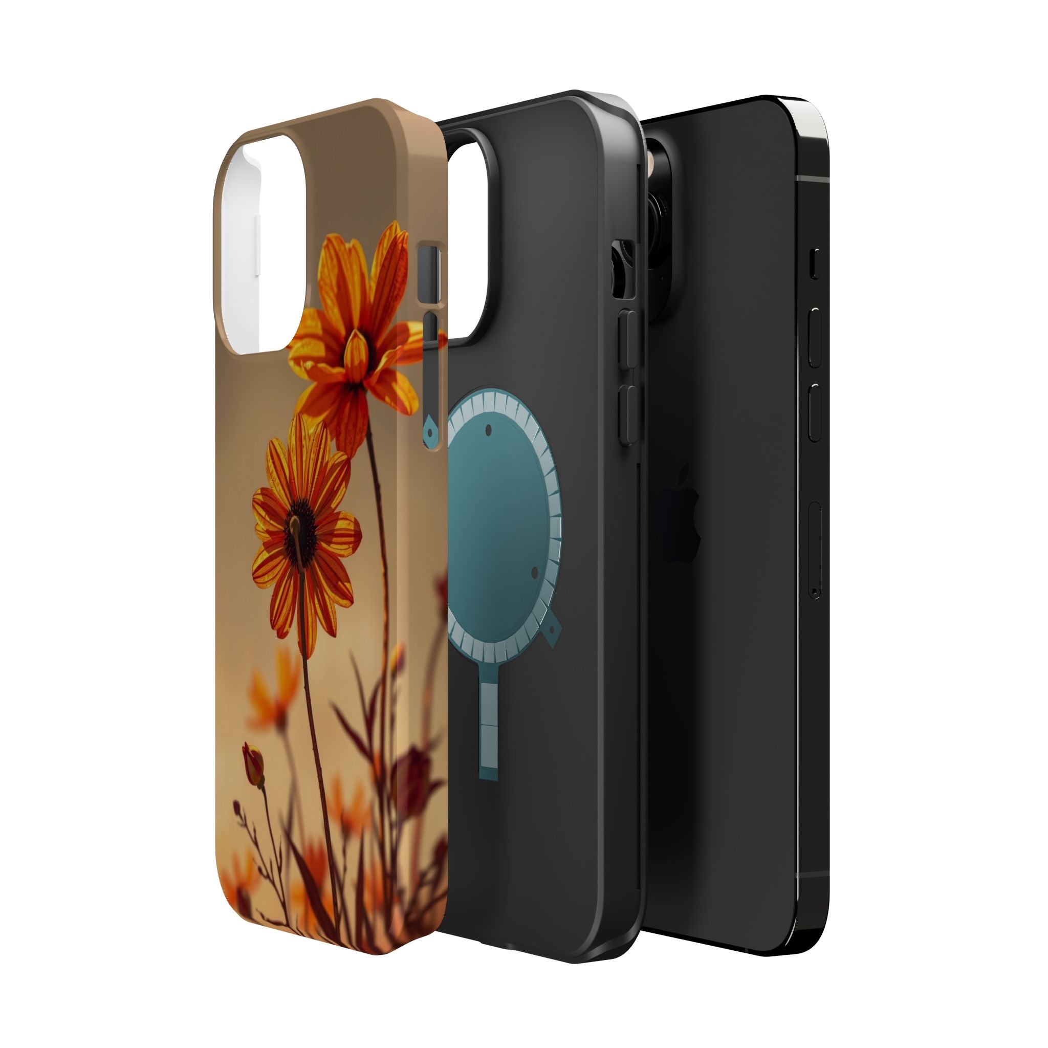 iPhone Floral Dark Academia Dreamy Design Slim Snap Case · iPhone Case