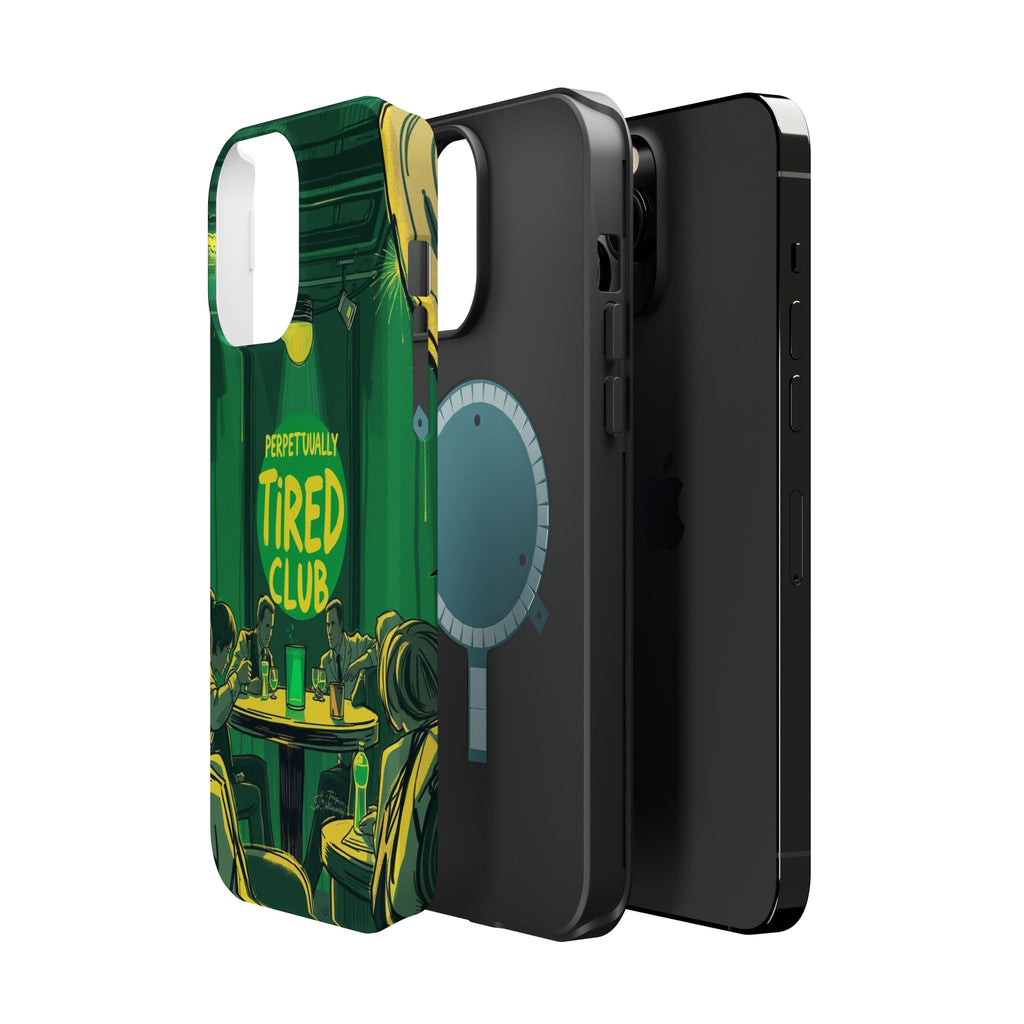 iPhone Radiant Perpetually Tired Club Design Slim Everyday Designer Case · iPhon