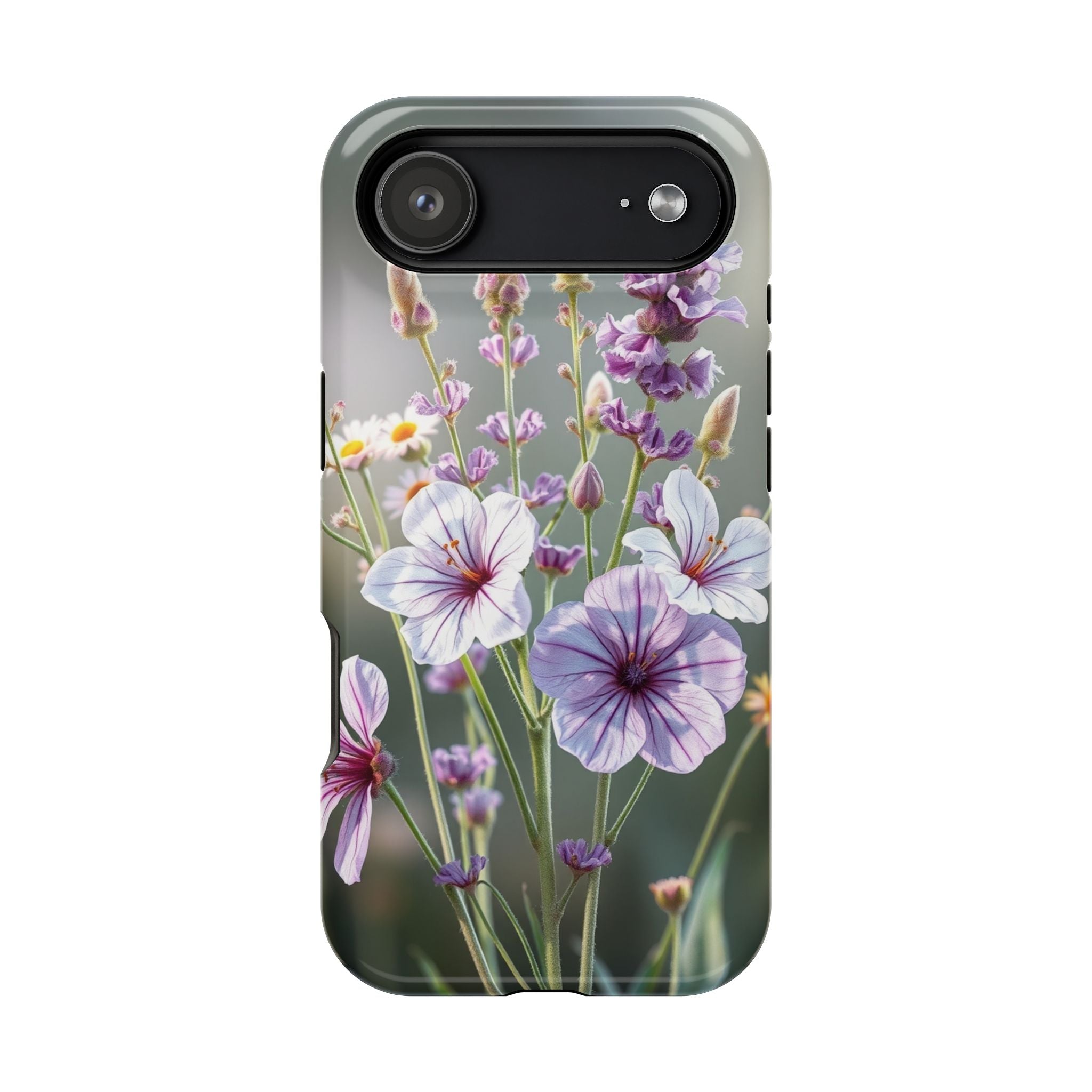 iPhone Wildflower Bunch Enchanted Art Slim Everyday Designer Case · iPhone Case