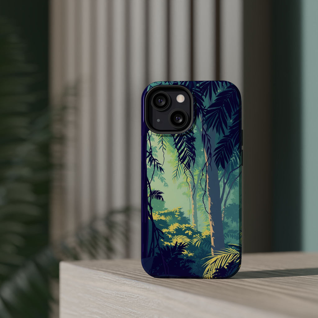 iPhone Mint And Blush Rainforest Canopy Slim Everyday iPhone Designer · iPhone C