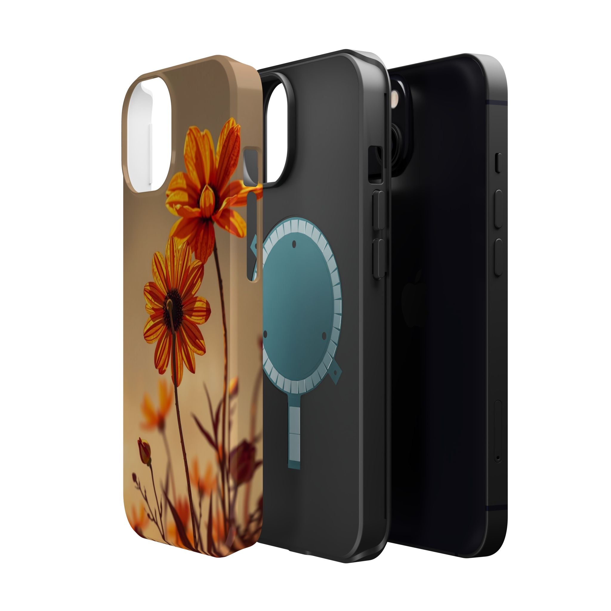 iPhone Floral Dark Academia Dreamy Design Slim Snap Case · iPhone Case