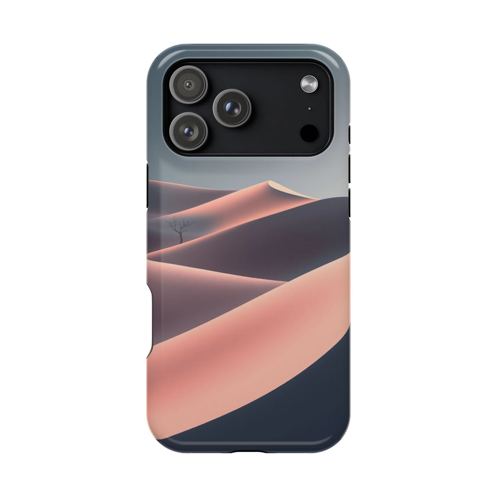 iPhone Mint And Blush Desert Dunes Bold Modern Everyday Snap Case · iPhone Case