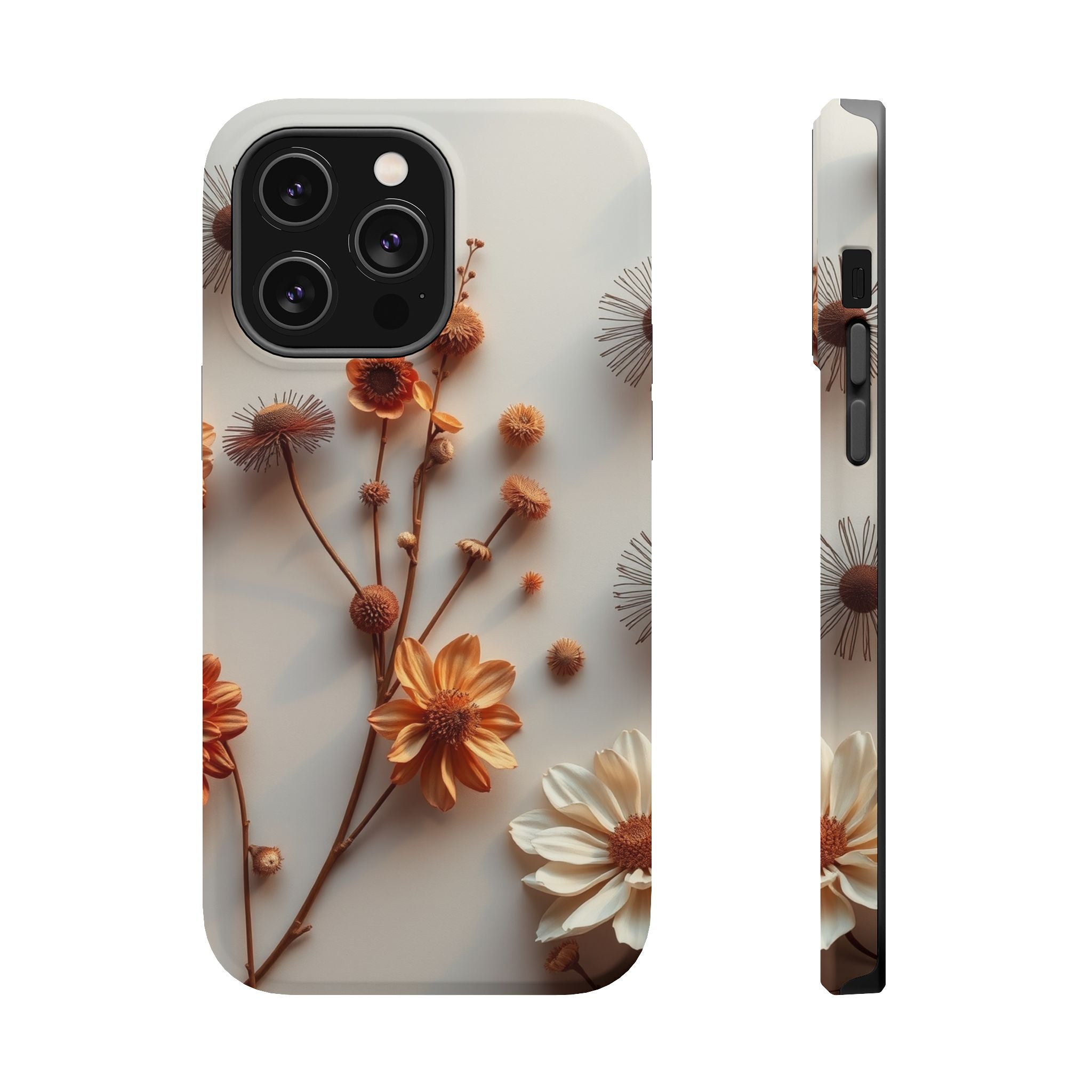 iPhone Dreamy Dried Flower Flat Lay Design Slim iPhone Everyday · iPhone Case
