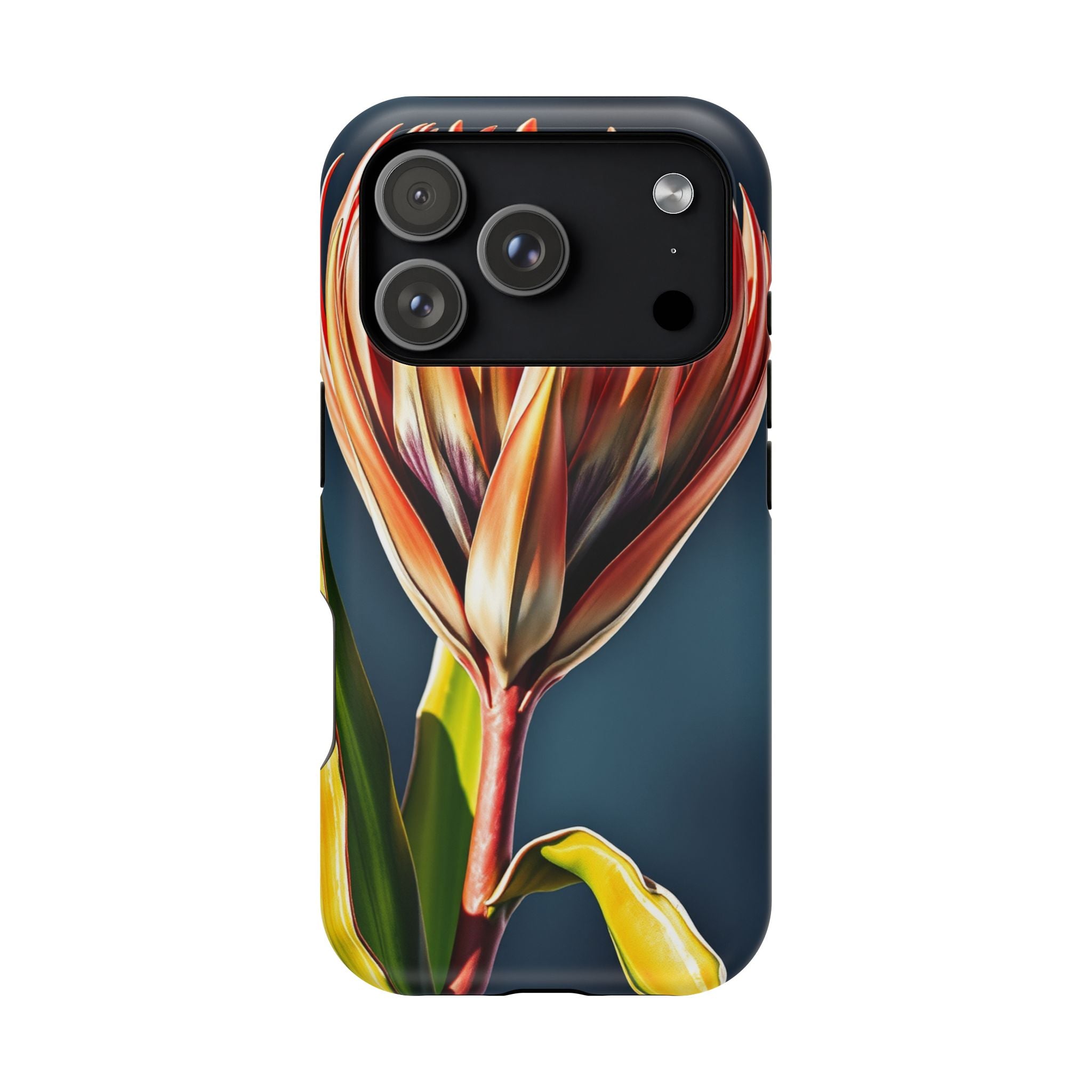iPhone Protea Bold Vibrant Watercolor Slim Snap Case Ga · iPhone Case