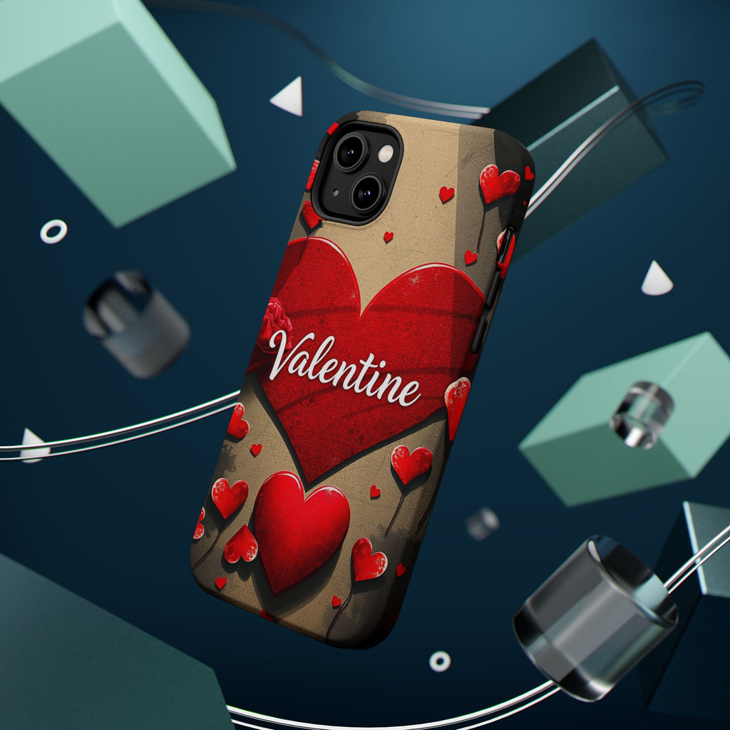 iPhone Serene Vintage Valentine Card Design Slim Everyday Designer Case · iPhone