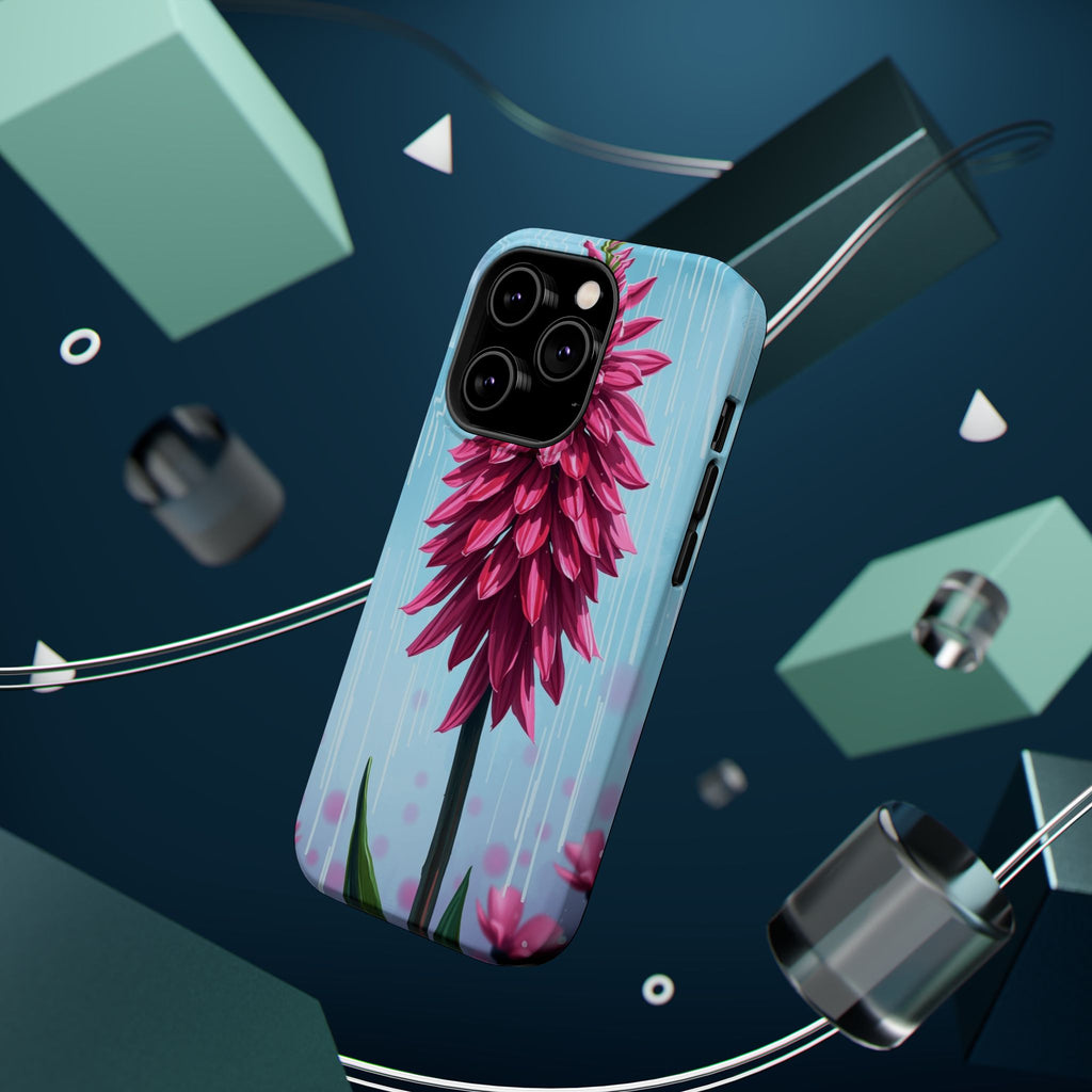 iPhone Cyan And Magenta Spring Shower Bloom Slim iPhone Everyday · iPhone Case