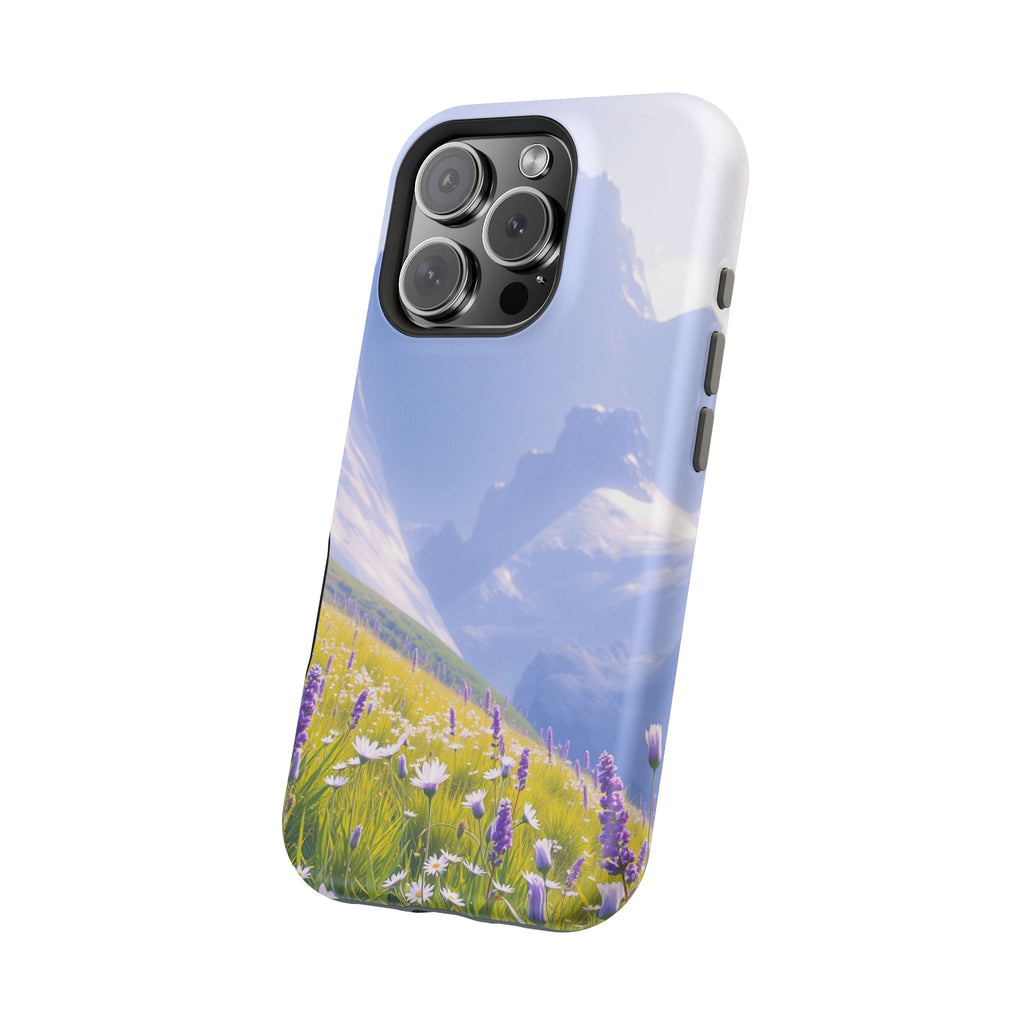 iPhone Lavender And Pearl Alpine Meadow Slim Everyday iPhone Designer · iPhone C