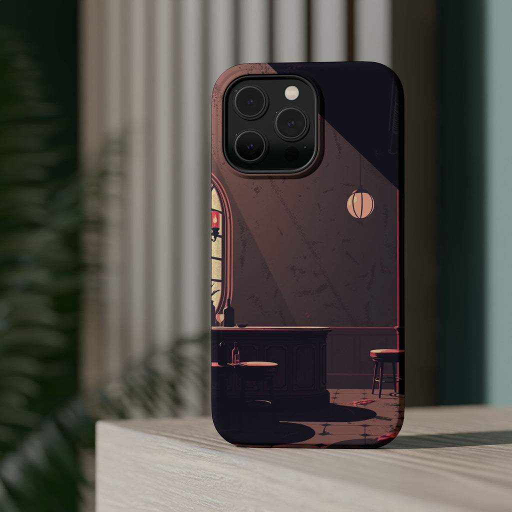 iPhone Speakeasy Dark Grunge Distressed Slim Everyday Designer Case · iPhone Cas