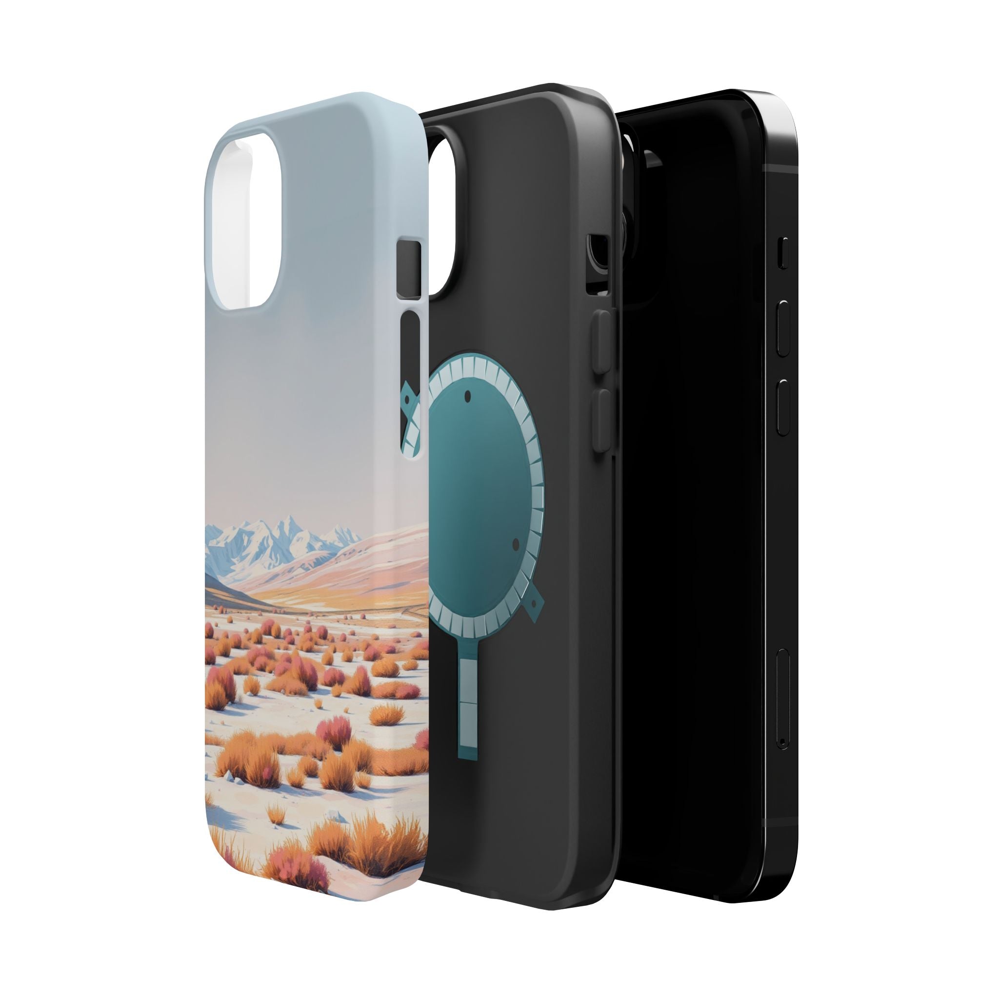 iPhone Vibrant Arctic Tundra Design Slim Everyday Designer Case · iPhone Case