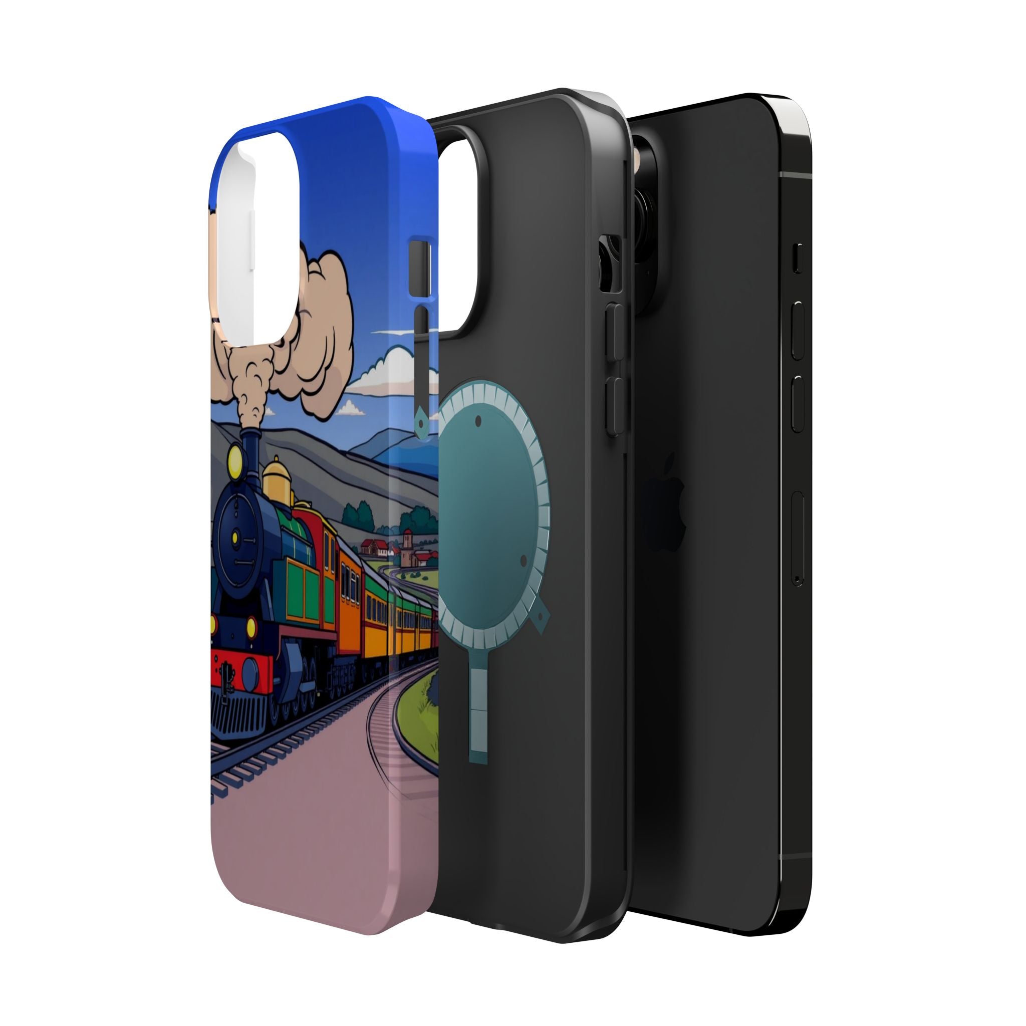 iPhone Steam Locomotive Puff Kids Fun iPhone Phone Case Gift Slim · iPhone Case