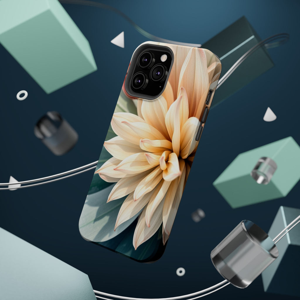 iPhone Neon Floral Radiant Design Clean Minimal Snap Case · iPhone Case
