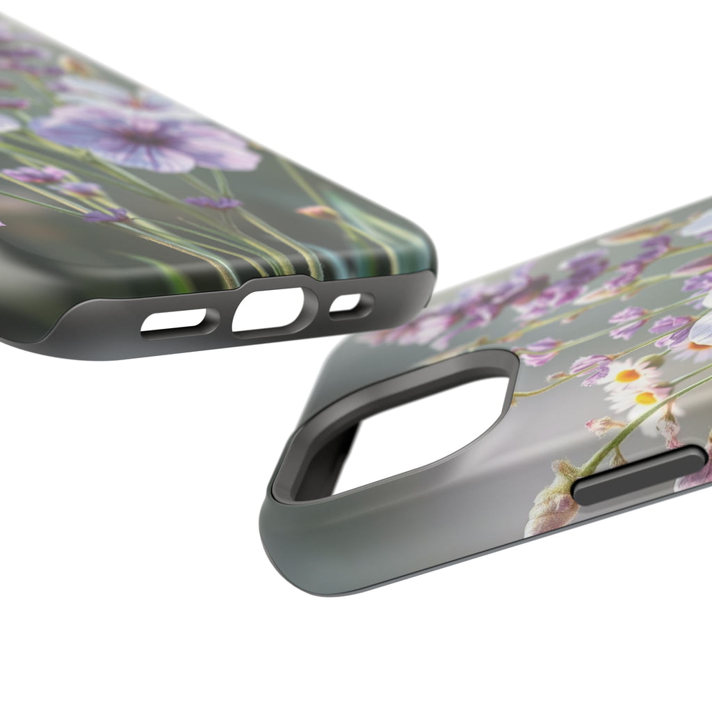 iPhone Wildflower Bunch Enchanted Art Slim Everyday Designer Case · iPhone Case