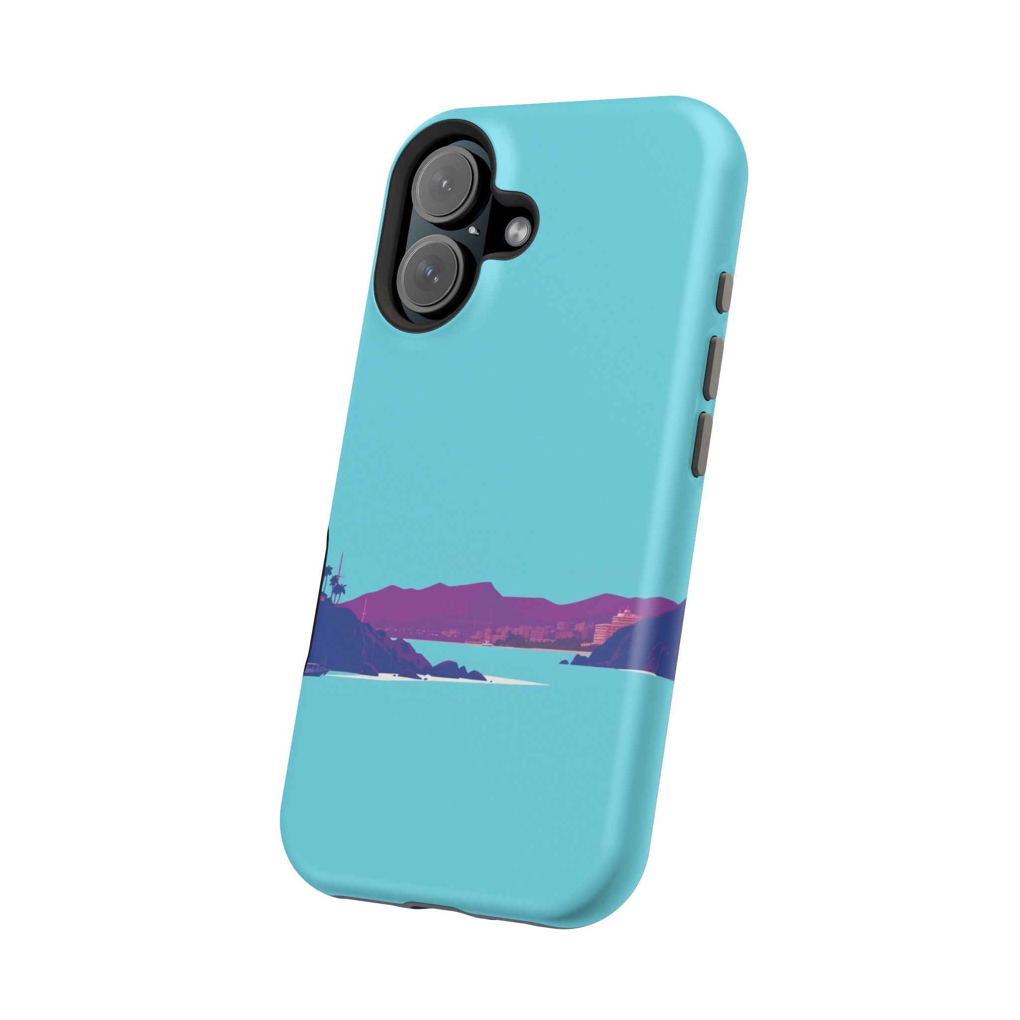 iPhone Hibiscus Coast Mystic Art Bold Modern Everyday Snap Case · iPhone Case
