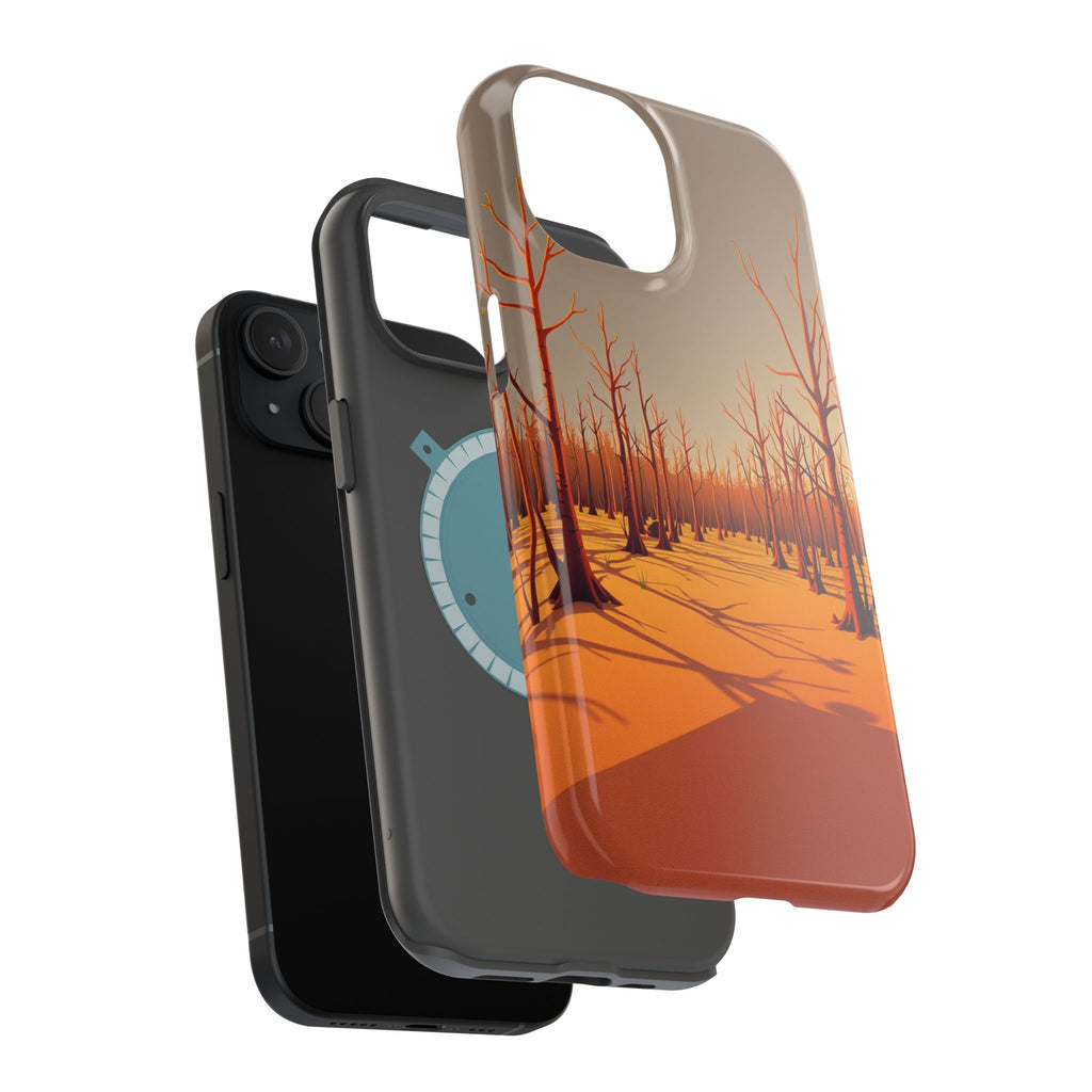 iPhone Cypress Swamp Electric Art 10 Slim Everyday Designer Case · iPhone Case