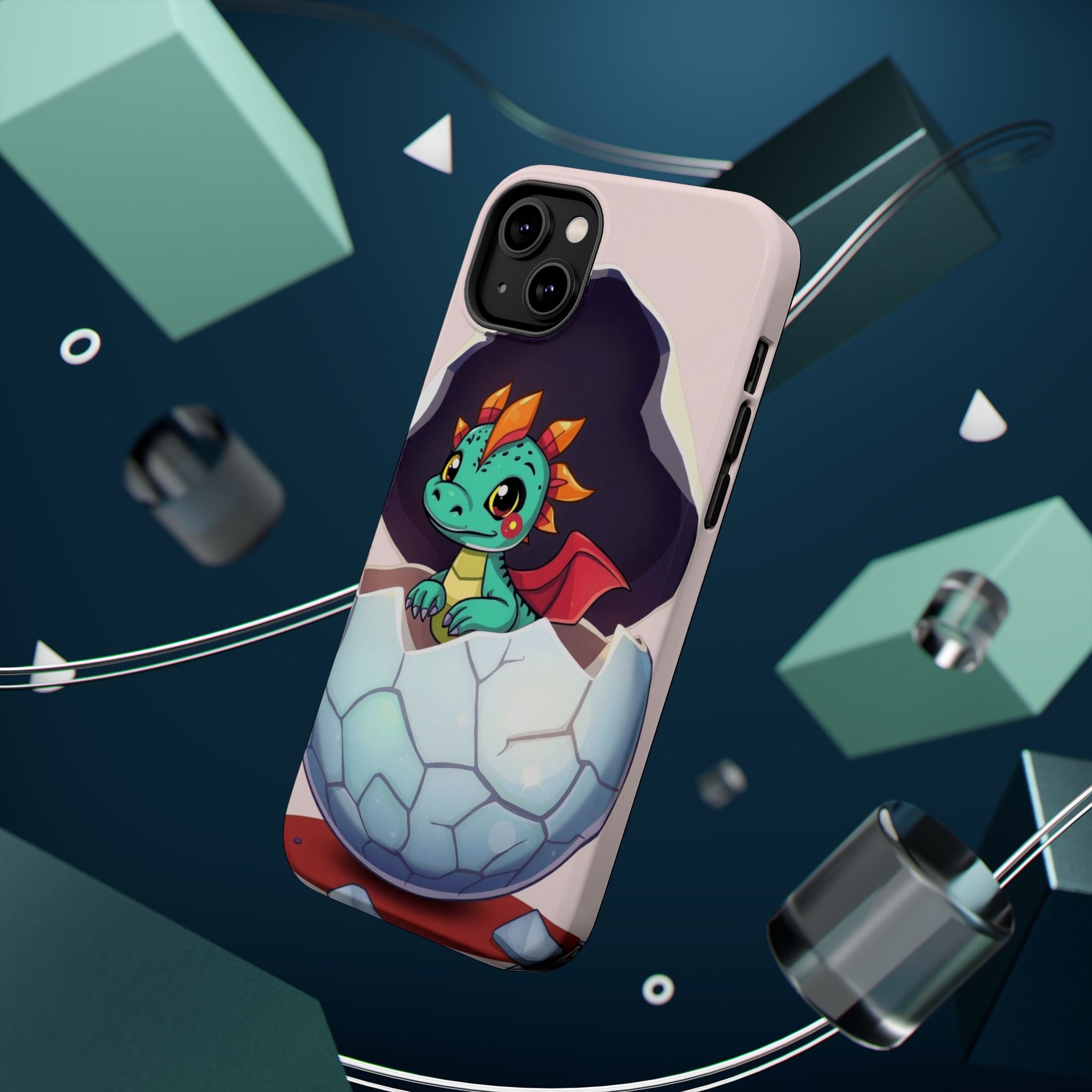 iPhone Dragon Hatching Egg Kids Fun Phone Case Gift Slim Snap Case · iPhone Case