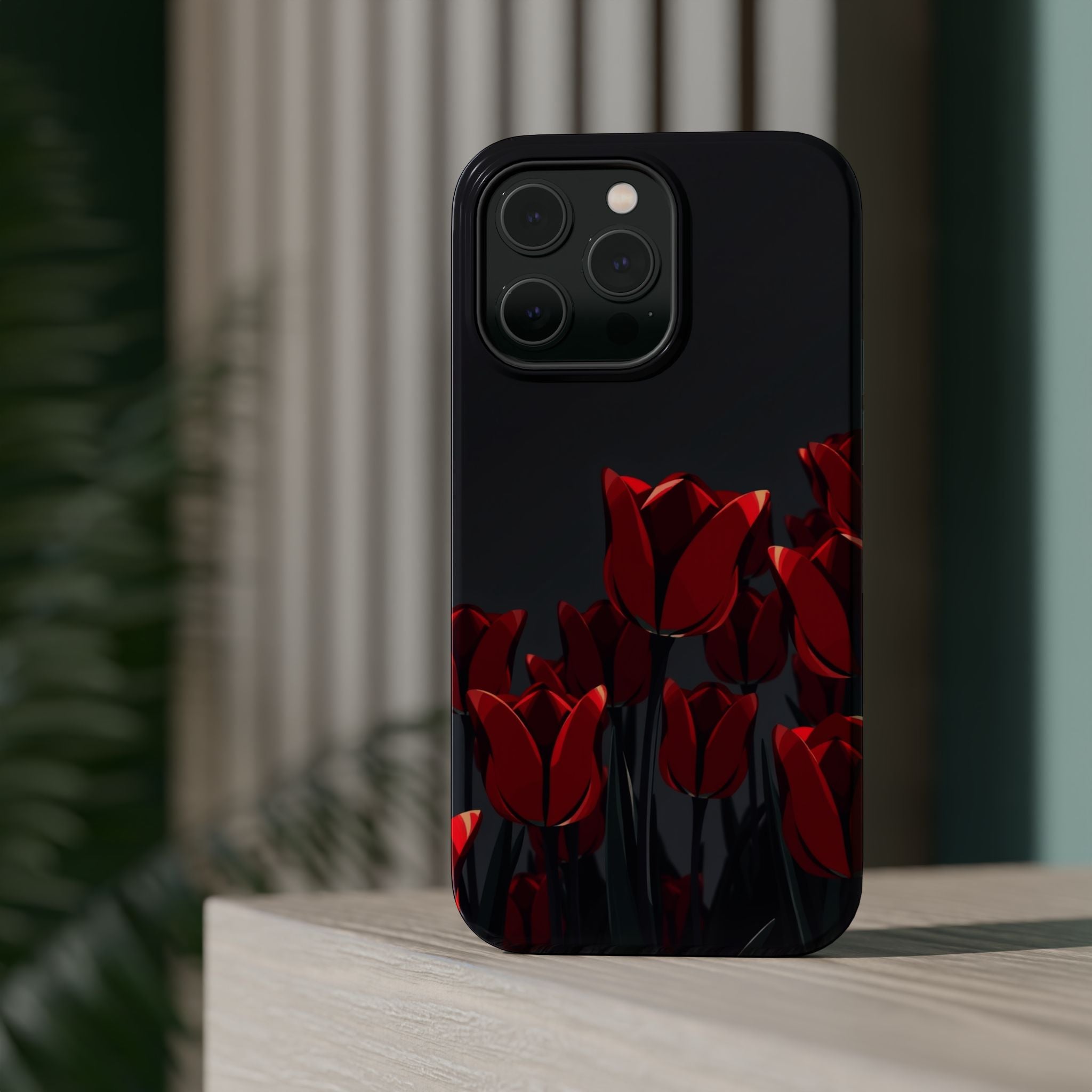 iPhone Tulip Row Mystic Art 10 Slim Everyday Designer Case · iPhone Case
