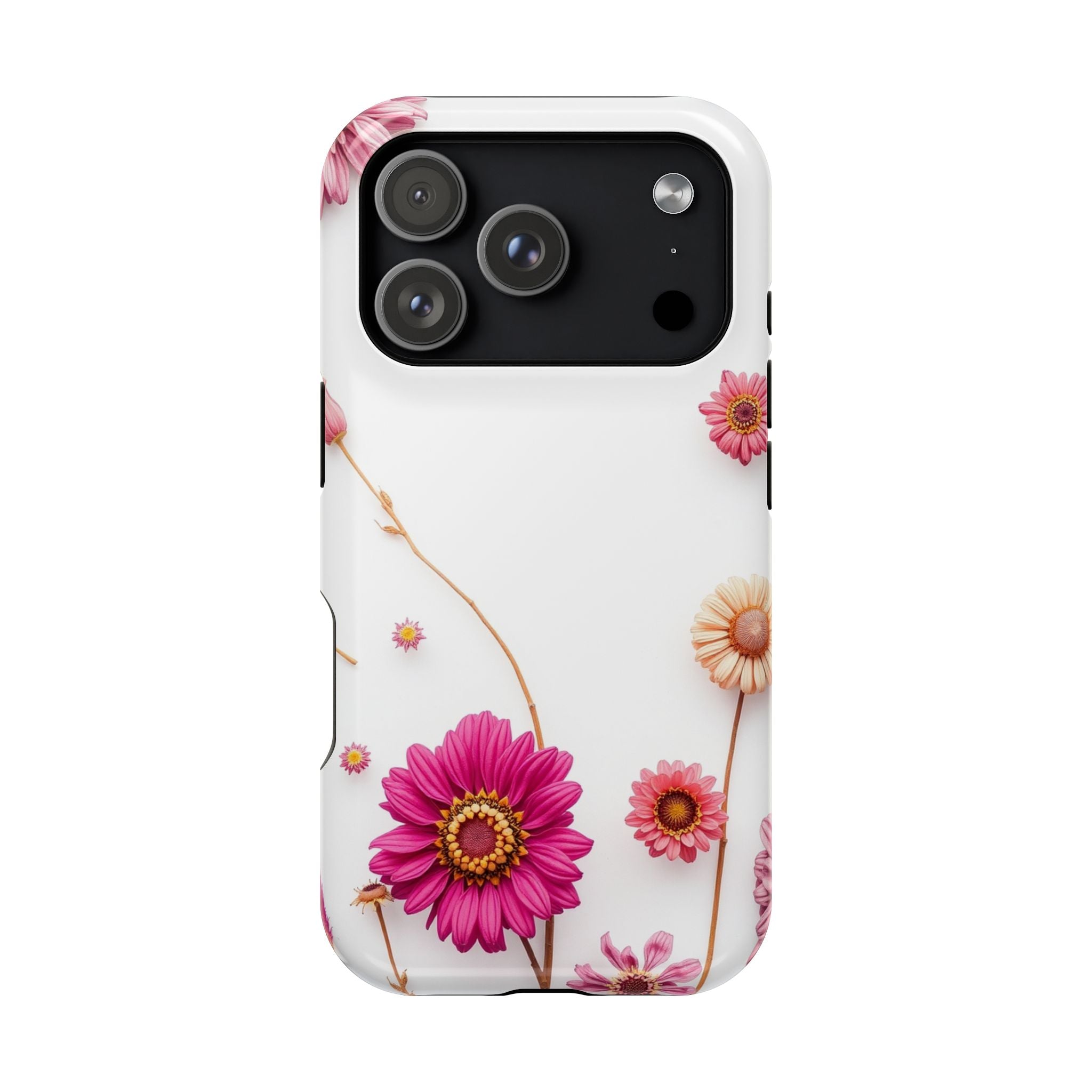 iPhone Earthy Dried Flower Flat Lay Design Slim iPhone Everyday · iPhone Case