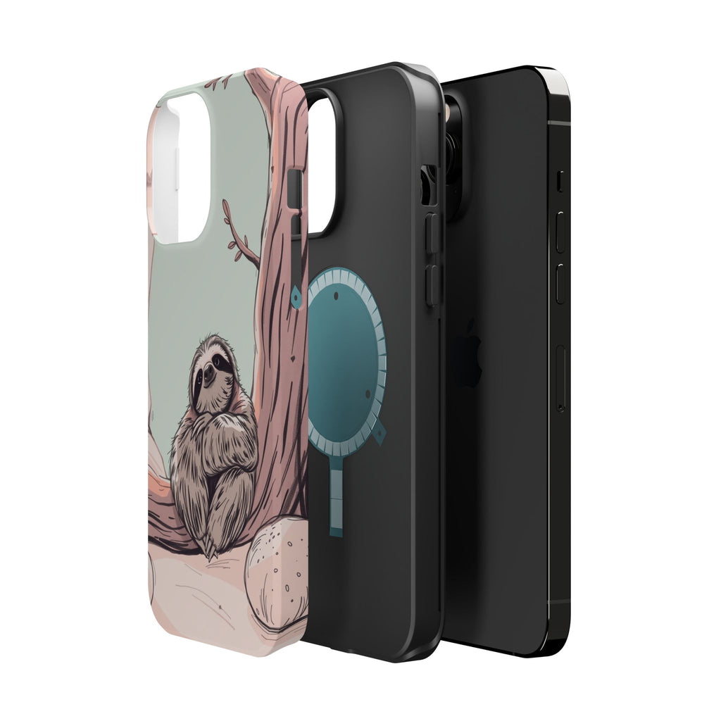 iPhone Cozy Sloth Mode Hand-Drawn Sketch Slim Everyday Designer Case · iPhone Ca