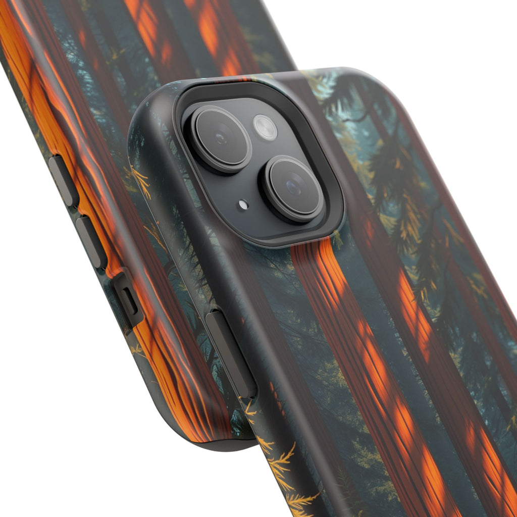 iPhone Dreamy Redwood Forest Design Slim Everyday Designer Case · iPhone Case