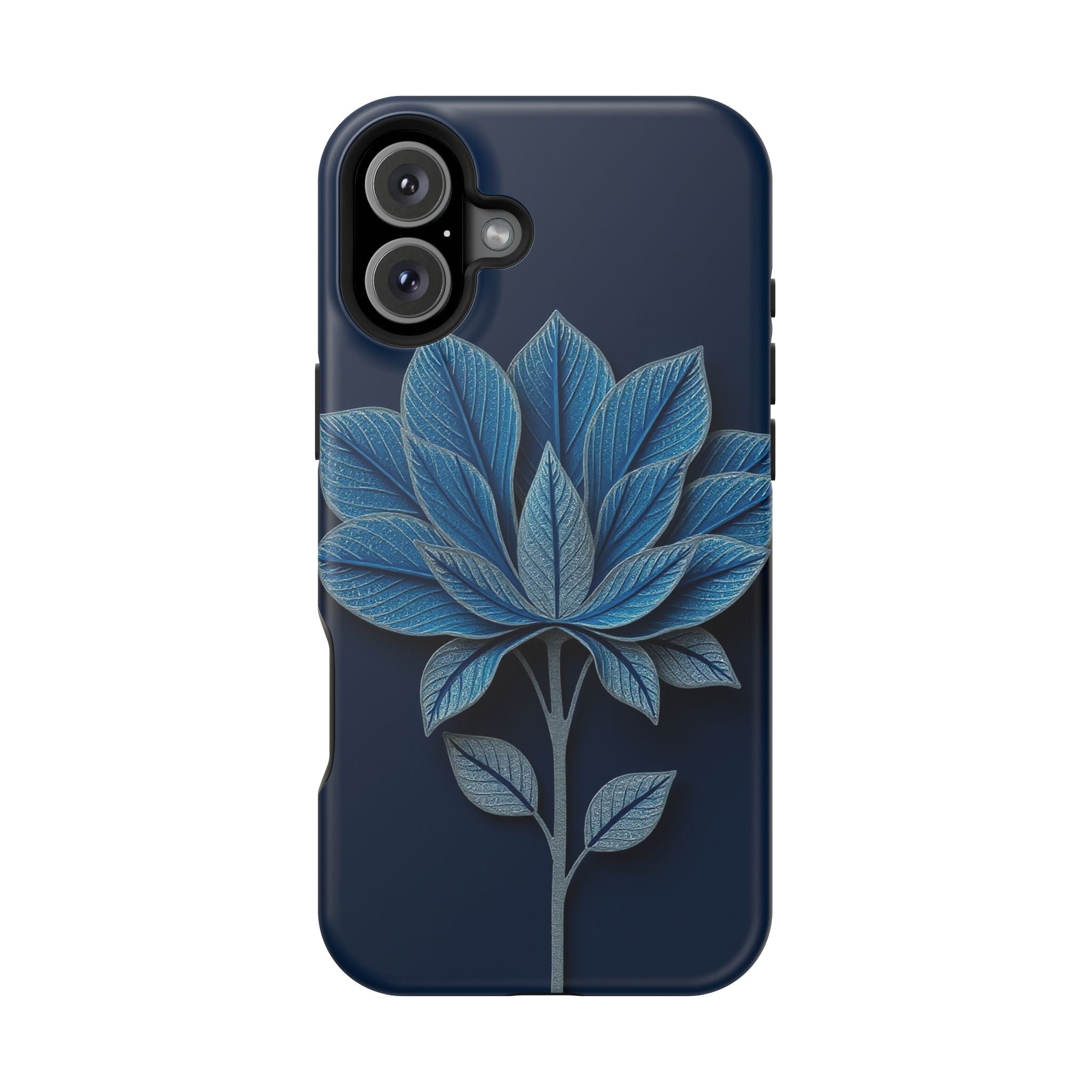 iPhone Night Bloomer Paper Cut Art Bold Modern Everyday Snap Case · iPhone Case