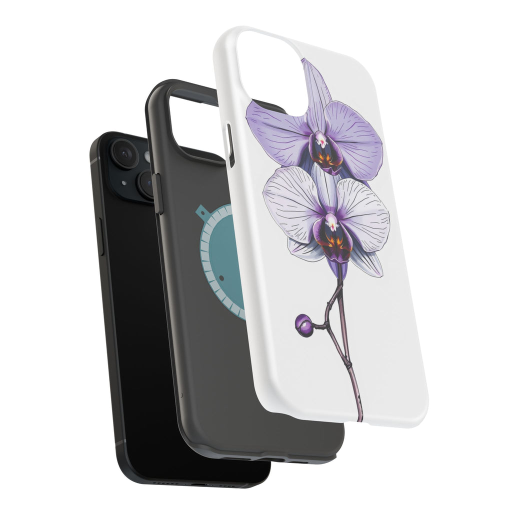 iPhone Orchid Study Hand-Drawn Sketch Slim Everyday Designer Case · iPhone Case