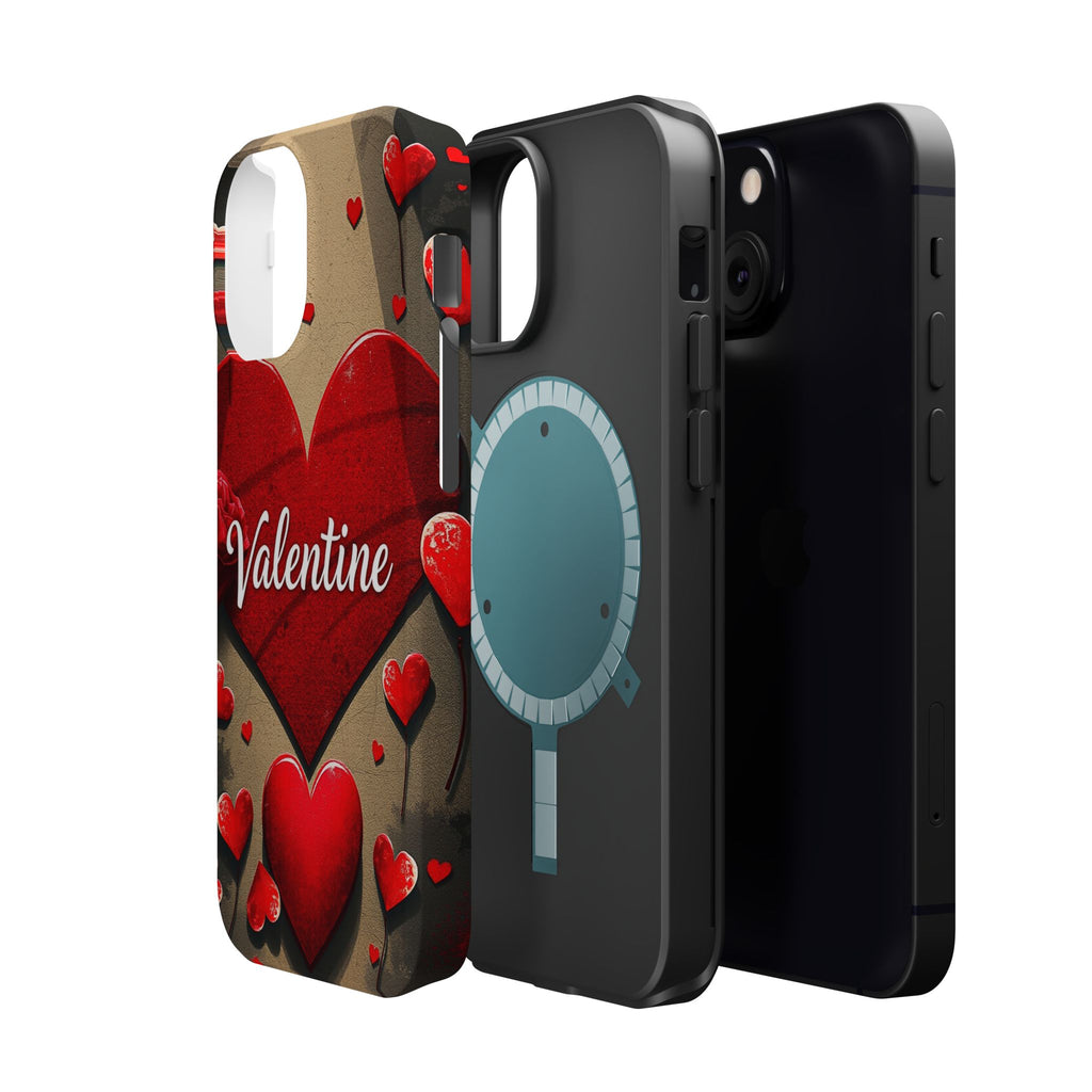 iPhone Serene Vintage Valentine Card Design Slim Everyday Designer Case · iPhone