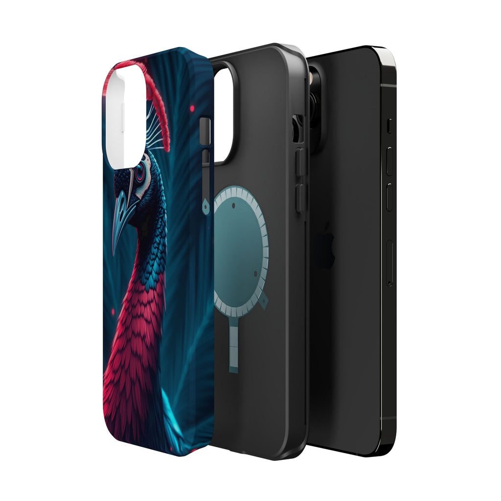 iPhone Nouveau Peacock Electric Art Slim Everyday Designer Case · iPhone Case