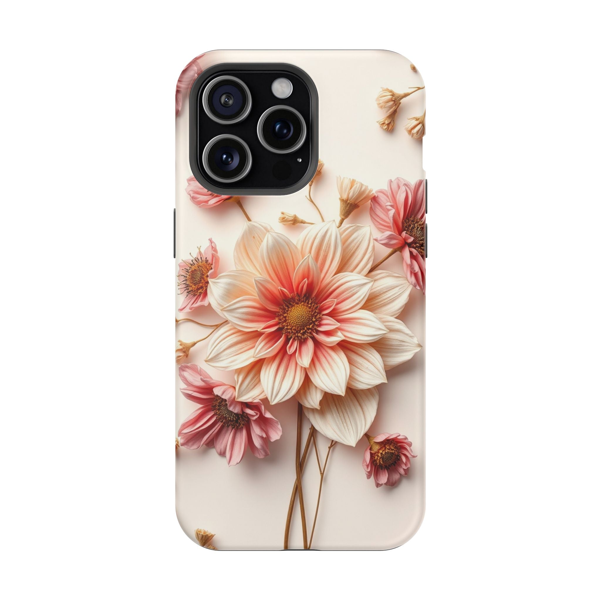 iPhone Dried Flower Flat Lay Enchanted Art Slim iPhone Everyday · iPhone Case