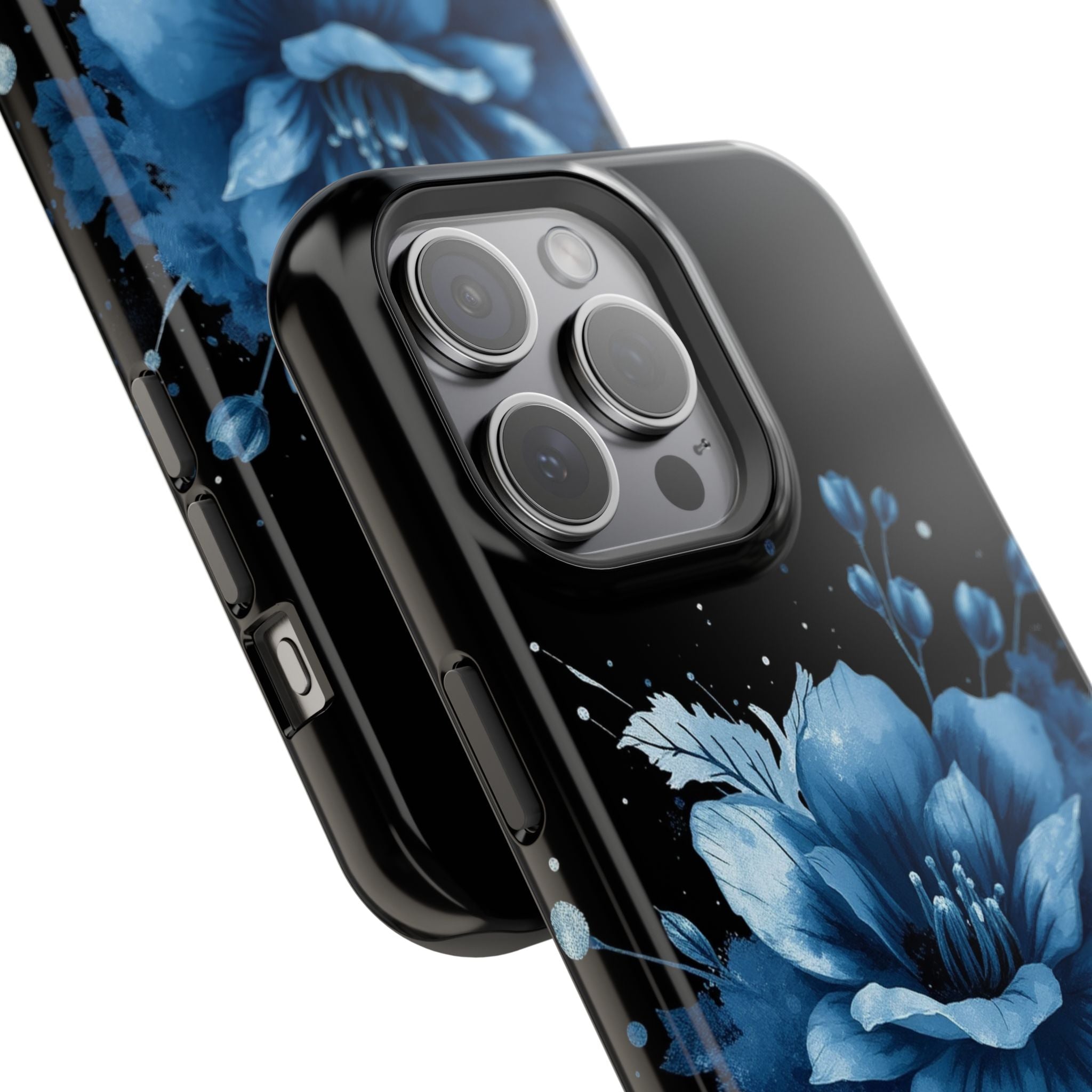 iPhone Serene Floral Watercolor Splash Design Slim Everyday Designer · iPhone Ca