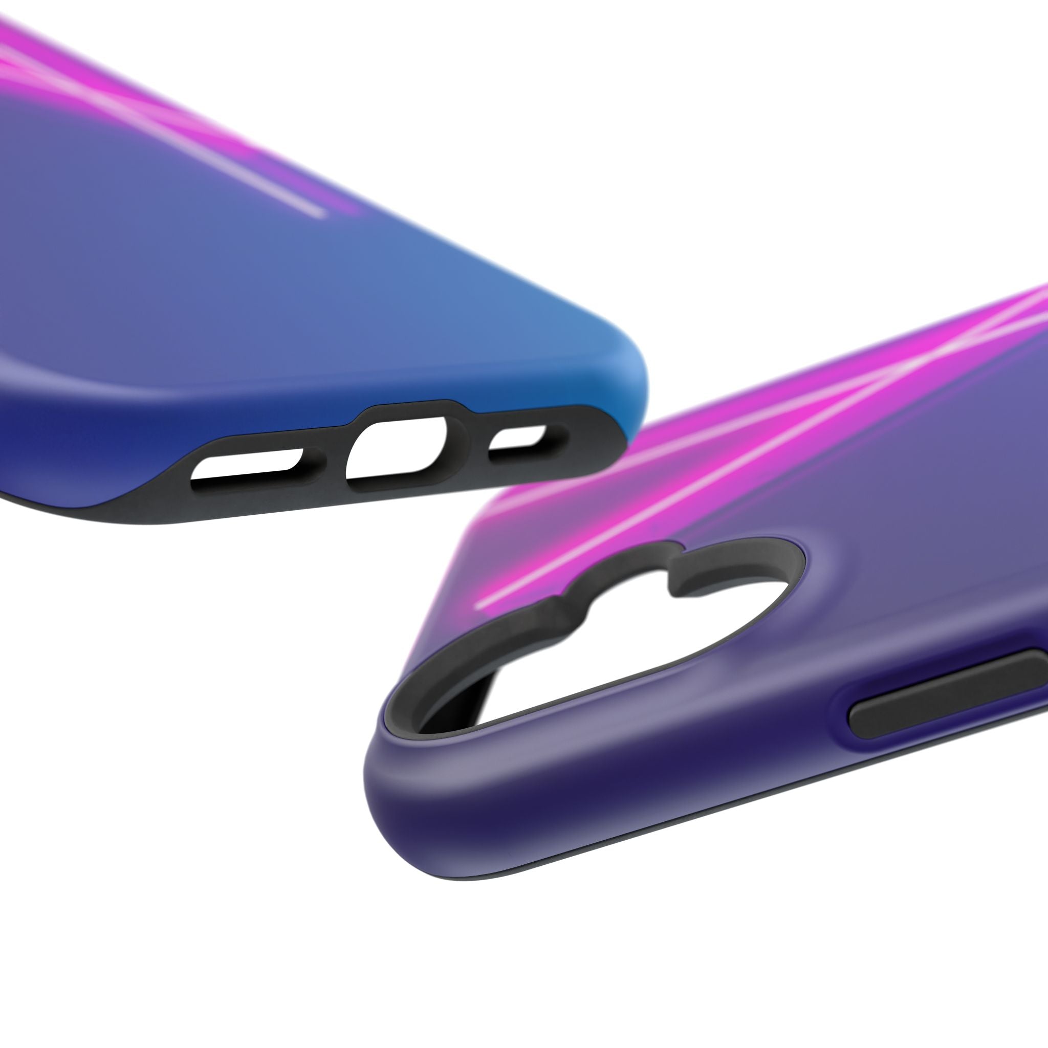 iPhone 1990s Geometric Neon Electric Art Slim Everyday Designer Case · iPhone Ca