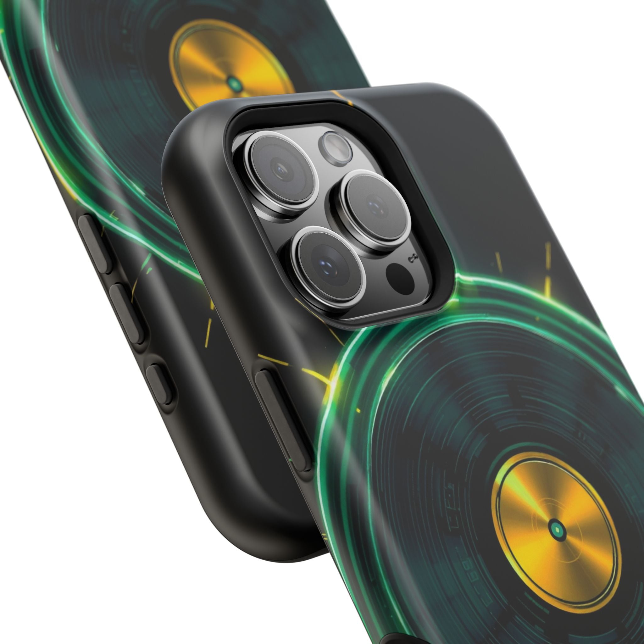 iPhone Dreamy Record Vinyl Spin Design Slim Everyday Designer Case · iPhone Case