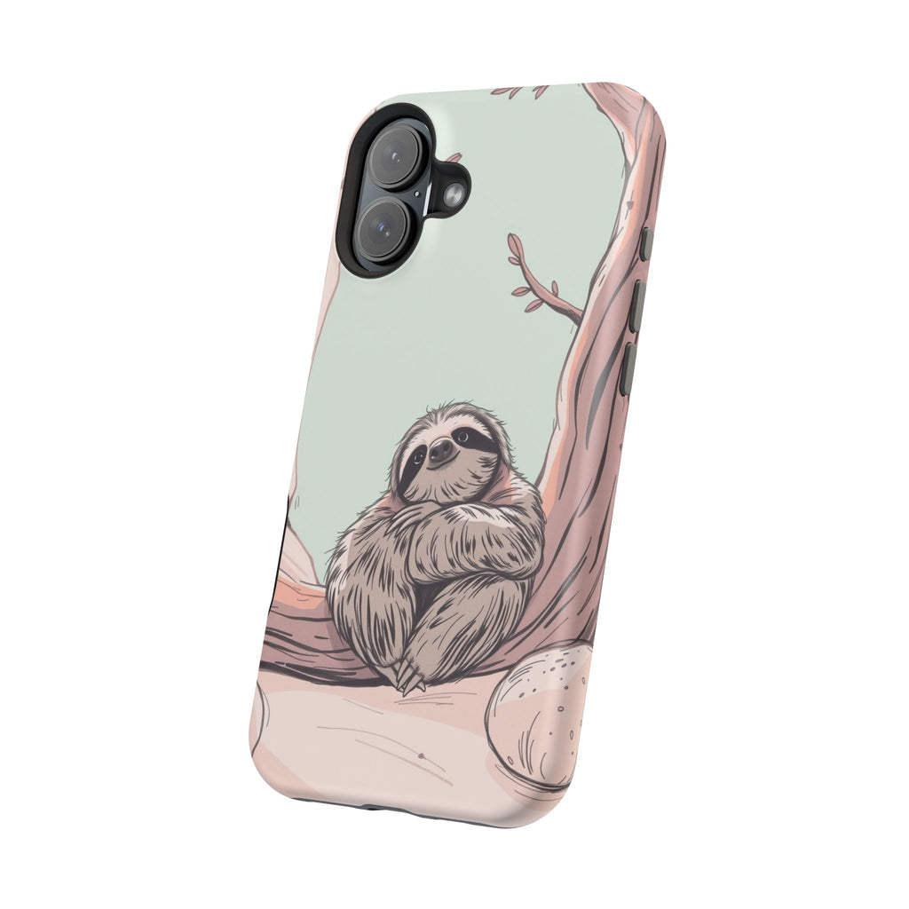 iPhone Cozy Sloth Mode Hand-Drawn Sketch Slim Everyday Designer Case · iPhone Ca