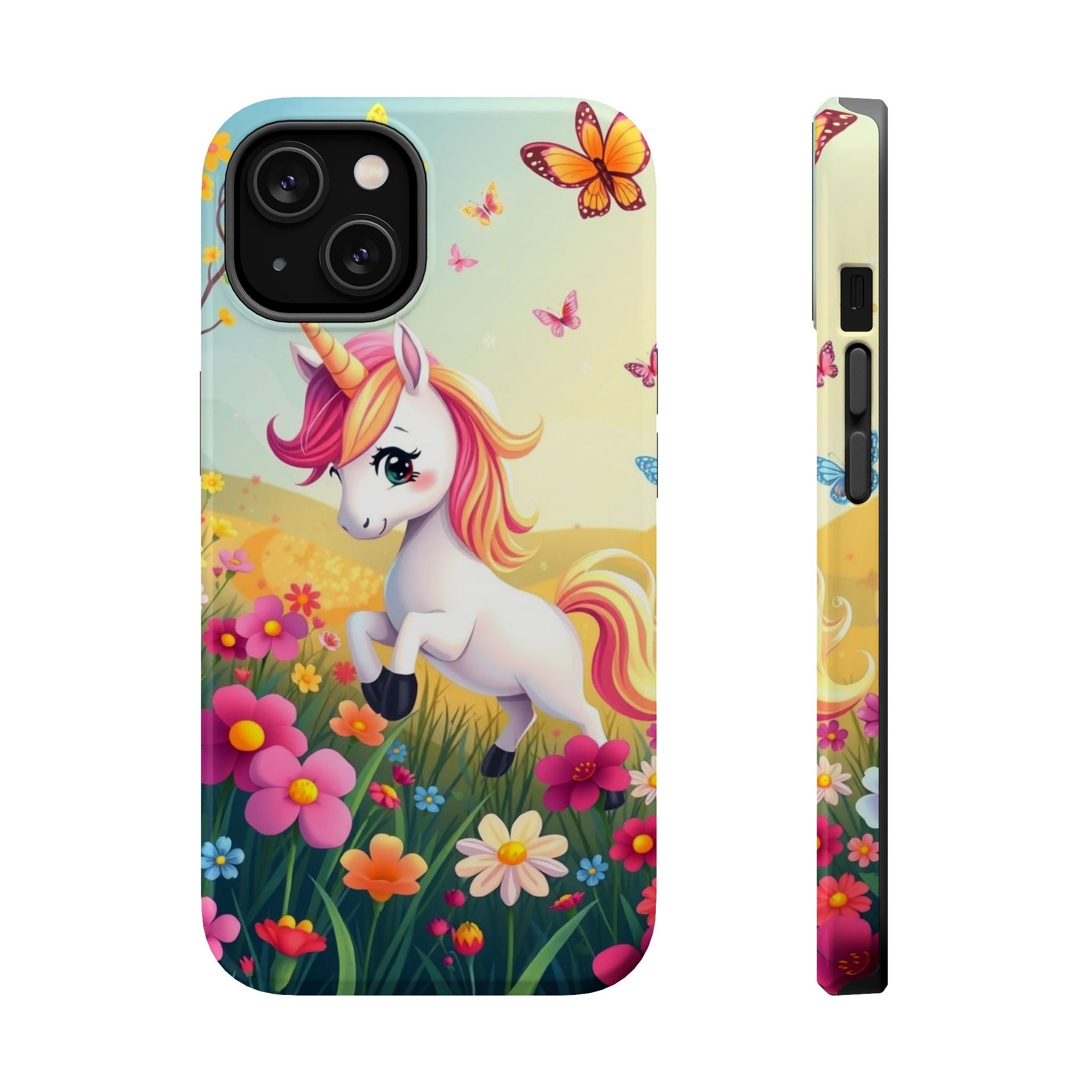 iPhone Magical Meadow Unicorn Kids Fun iPhone Phone Case Gift Slim · iPhone Case