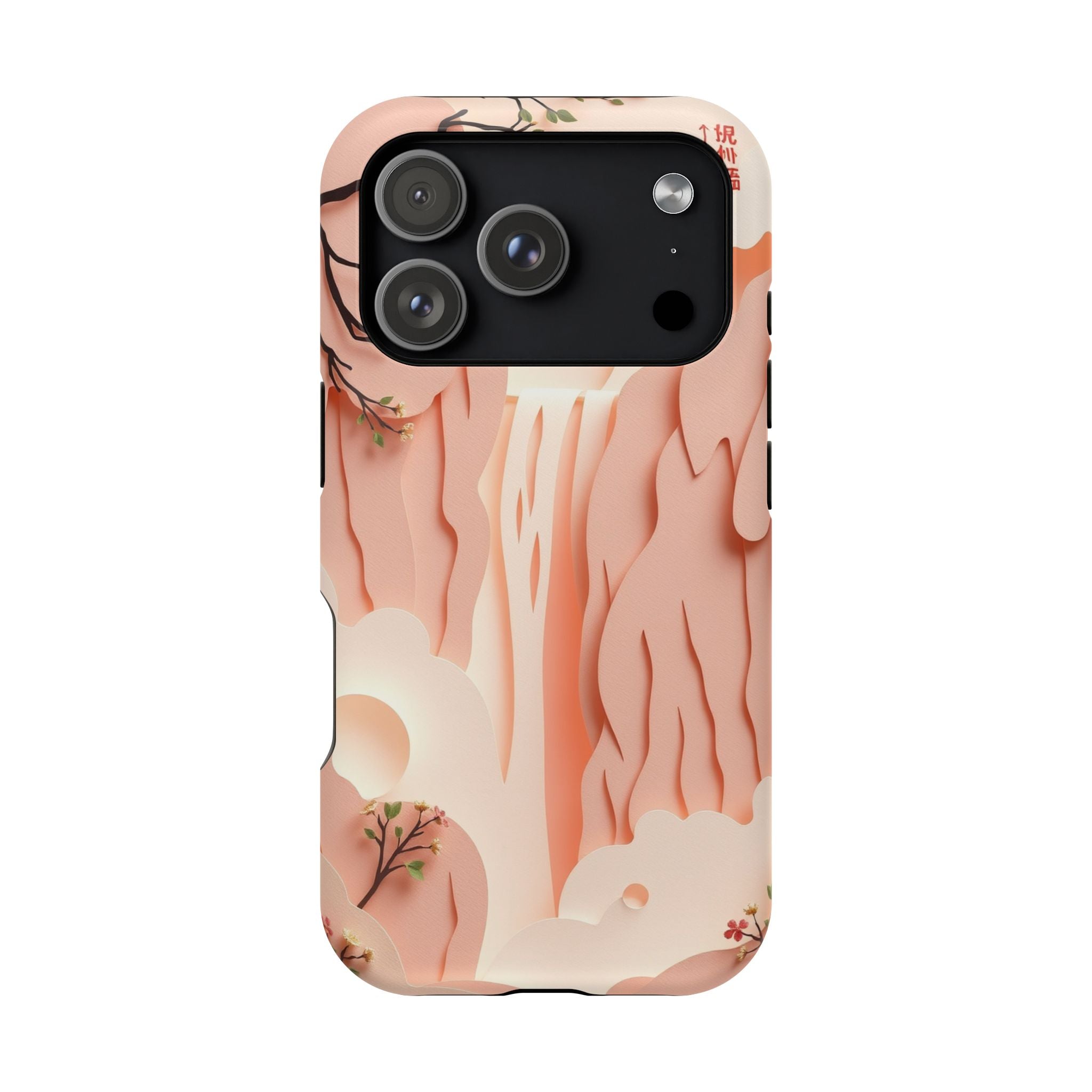 iPhone Waterfall Mist Electric Art Bold Modern Everyday Snap Case · iPhone Case