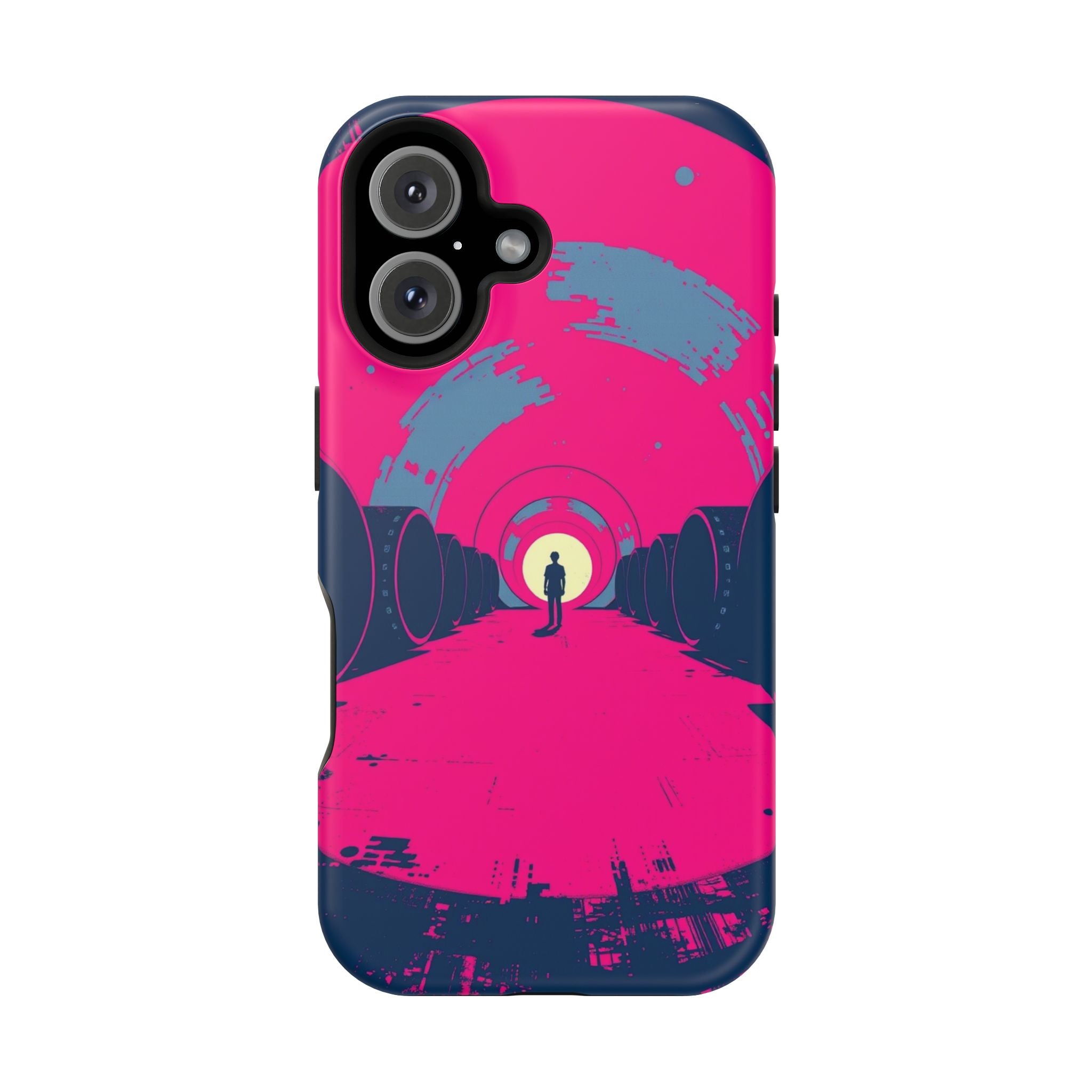 iPhone 1960s Mod Circles Bold Art Bold Modern Everyday Snap Case · iPhone Case