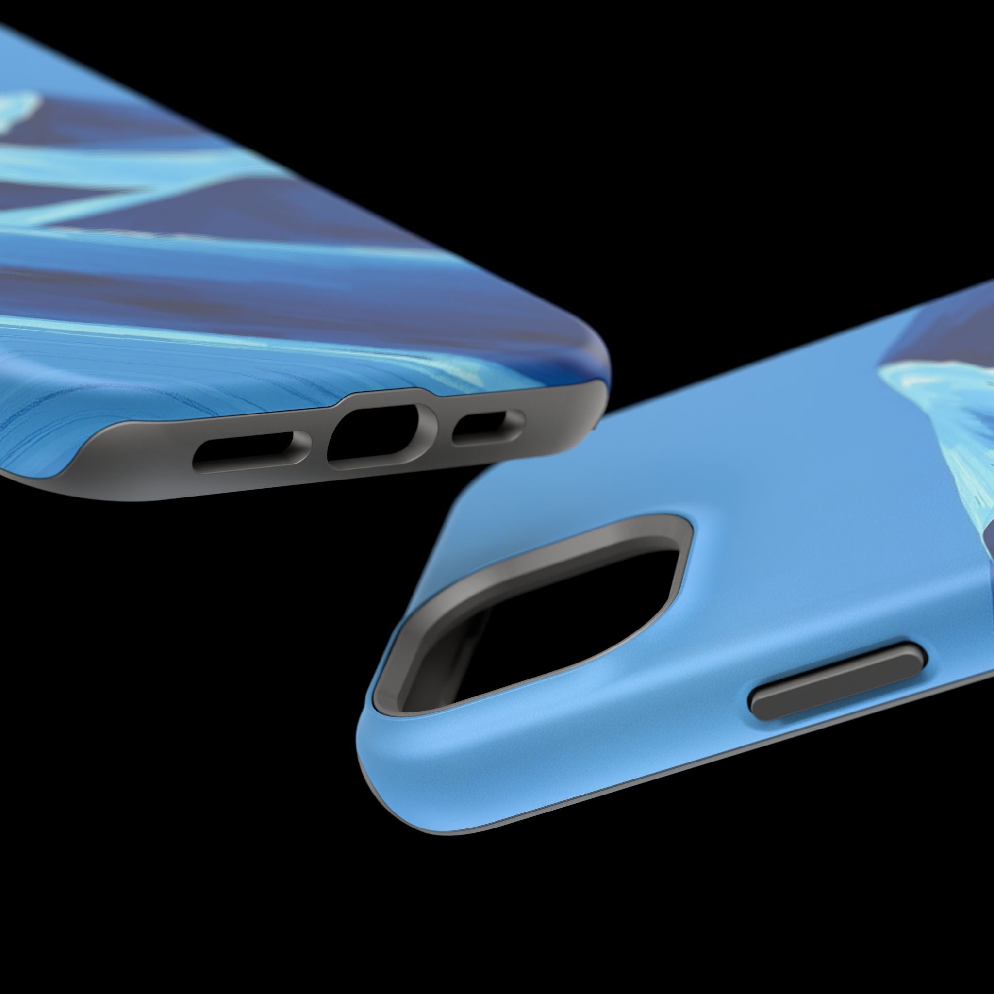 iPhone Desert Dunes Oil Painting Impressionist Soft iPhone Finish · iPhone Case