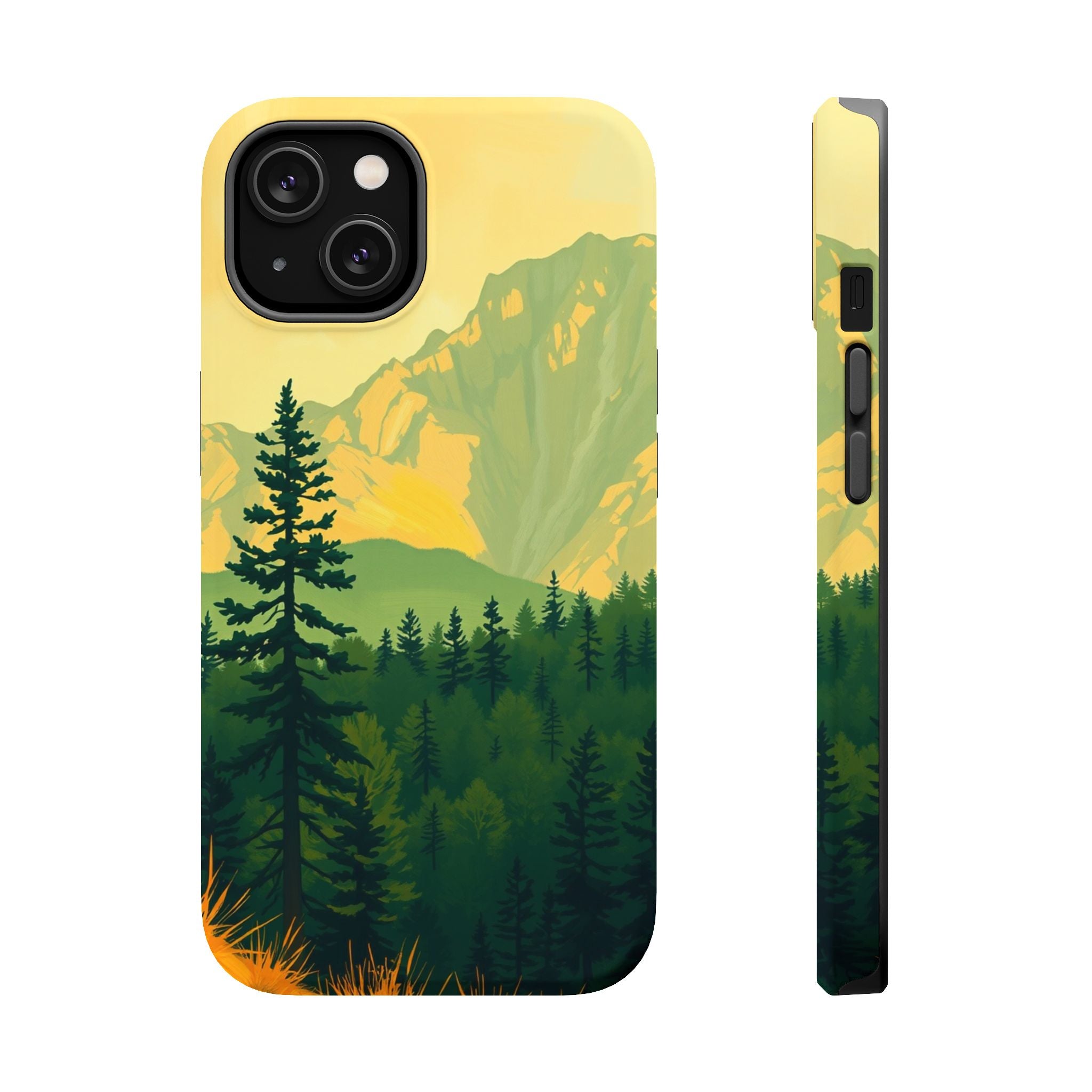 iPhone Pine Ridge Oil Painting Impressionist Slim iPhone Everyday · iPhone Case