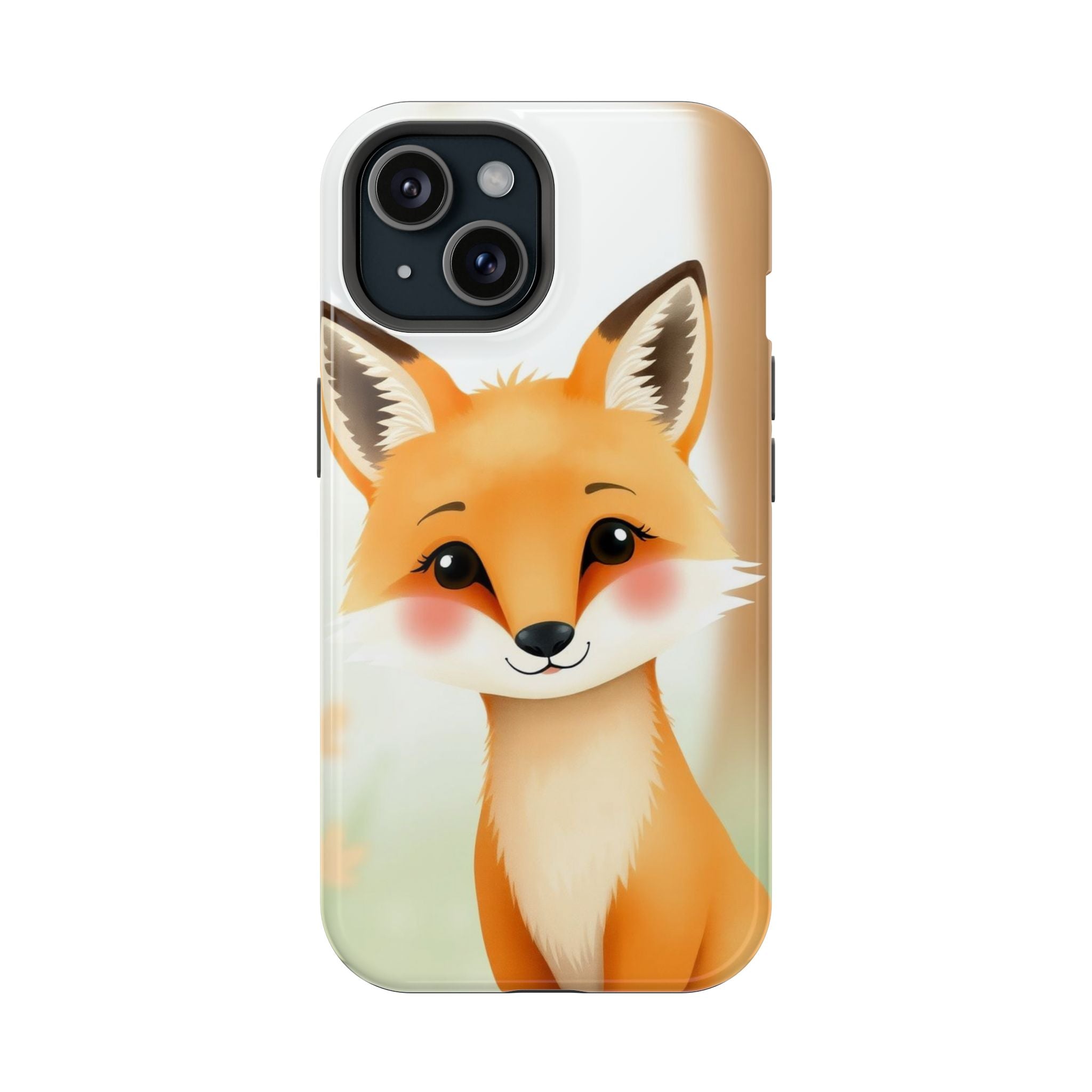iPhone Watercolor Fox Portrait Kids Fun iPhone Phone Case Gift Slim · iPhone Cas
