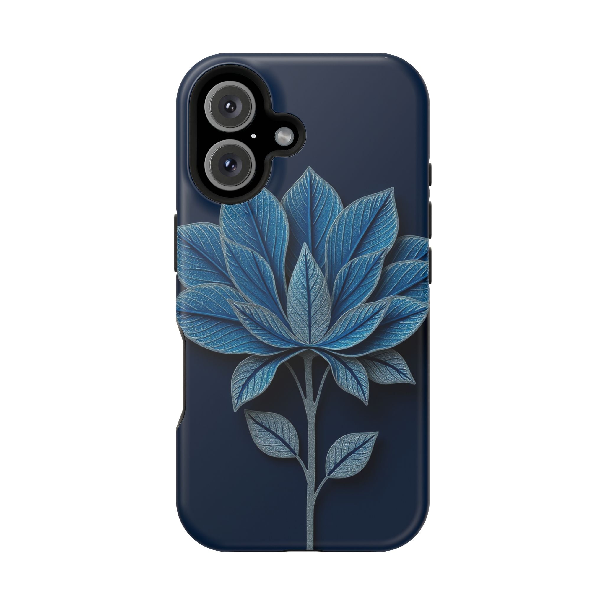 iPhone Night Bloomer Paper Cut Art Bold Modern Everyday Snap Case · iPhone Case
