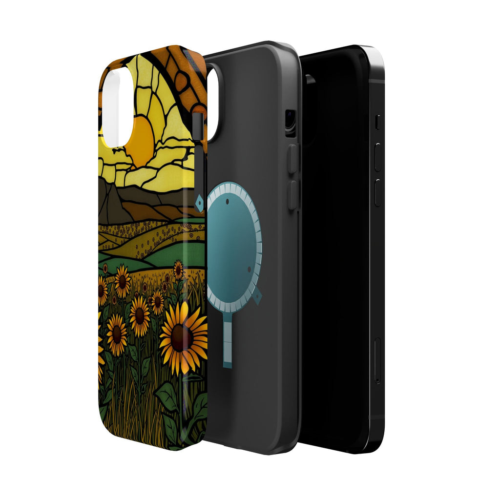 iPhone Sunflower Prairie Enchanted Art Slim Everyday Designer Case · iPhone Case