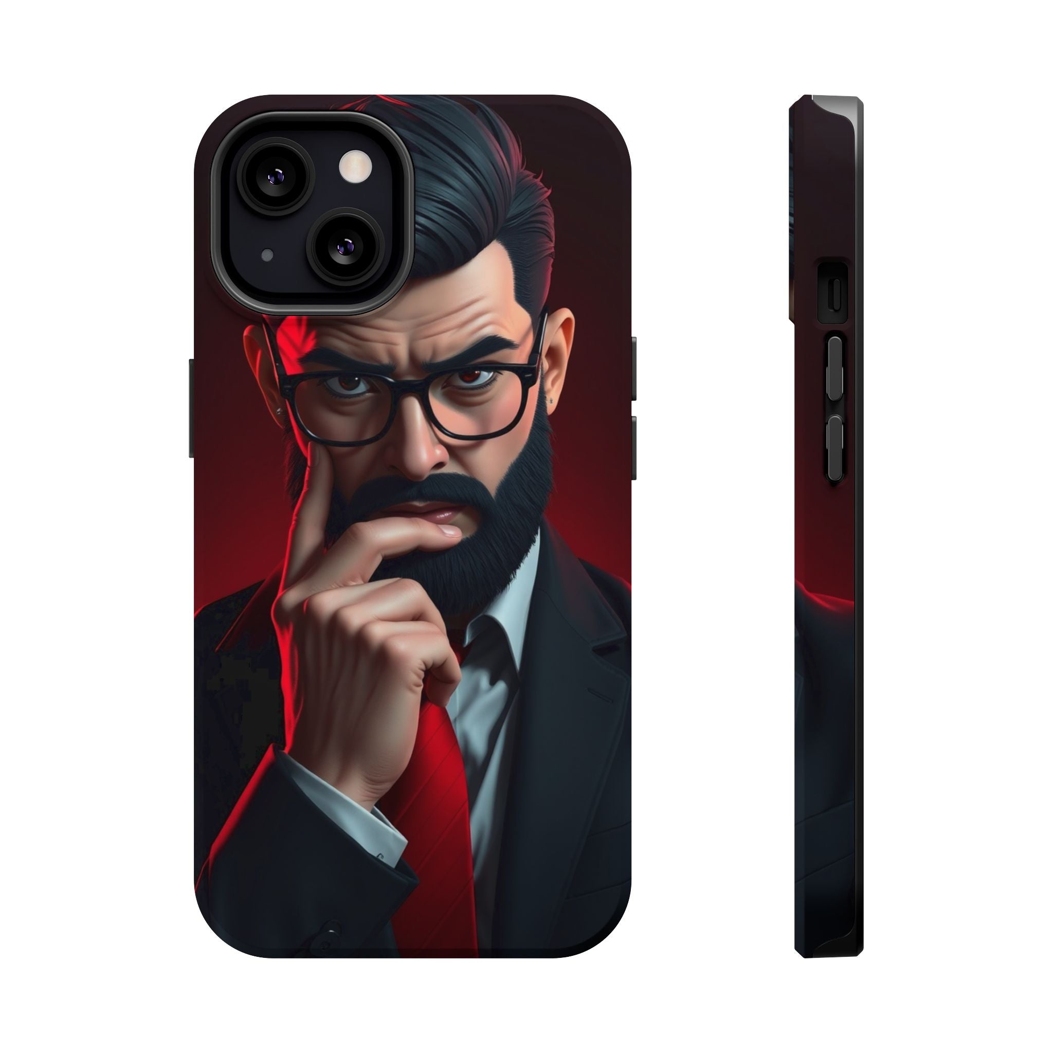 iPhone Vibrant Professional Overthinker Design Soft Finish Everyday Case · iPhon