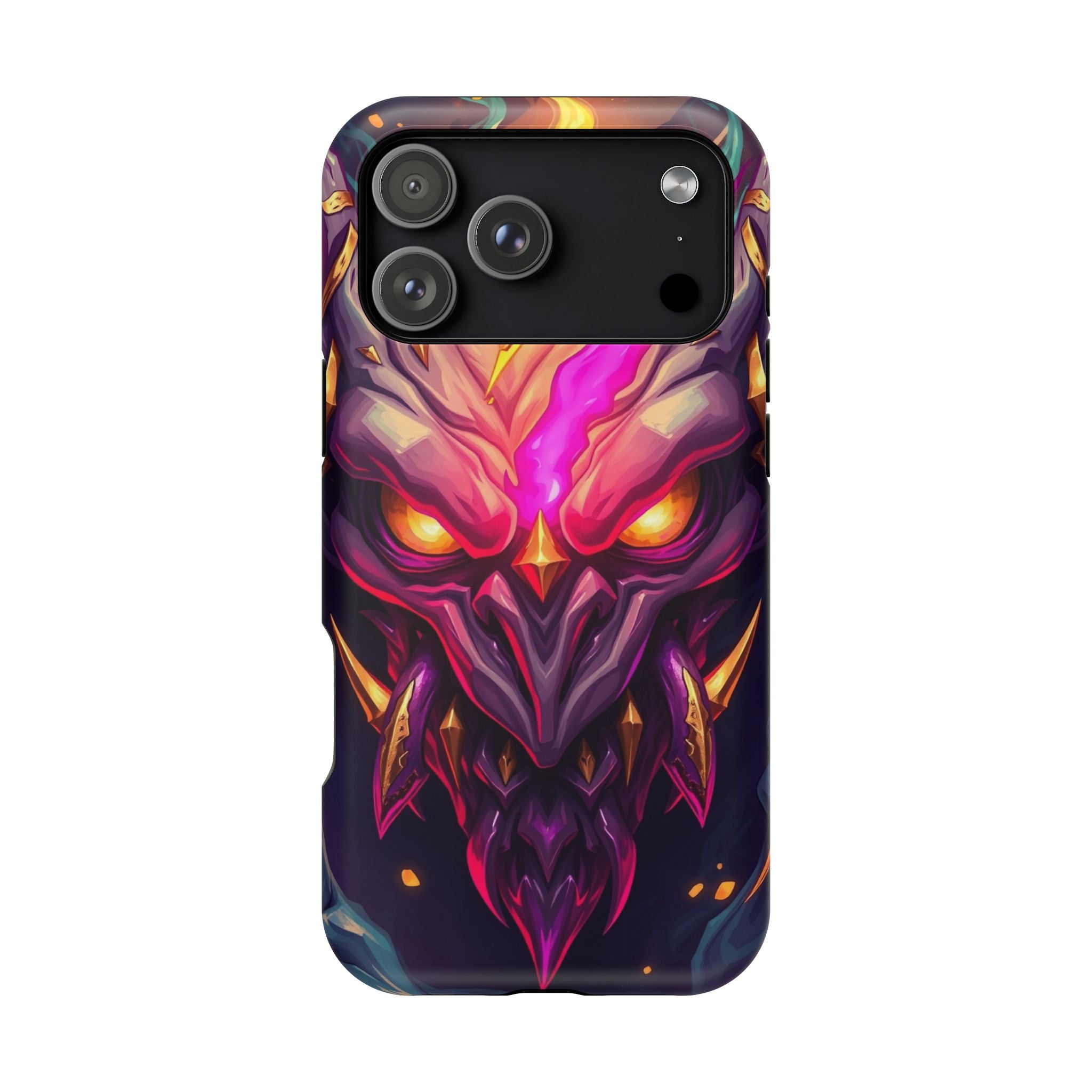 iPhone Chaos Goblin Energy Gold Foil Luxury Slim Everyday Designer Case · iPhone