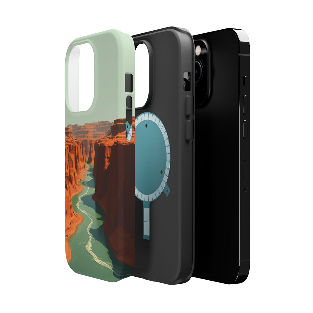 iPhone Burnt Orange And Sand River Canyon Slim iPhone Everyday Designer · iPhone