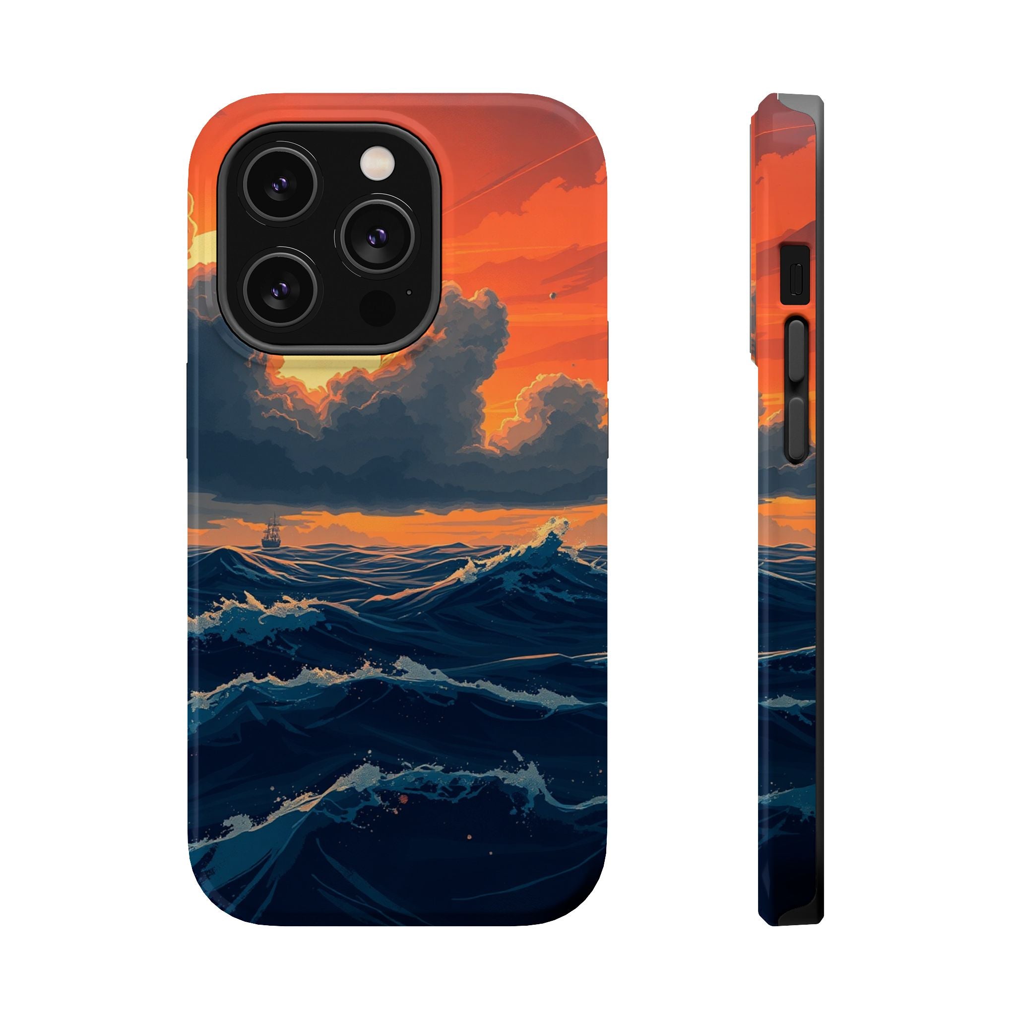 iPhone Dreamy Storm at Sea Design 15 Slim Everyday Designer Case · iPhone Case