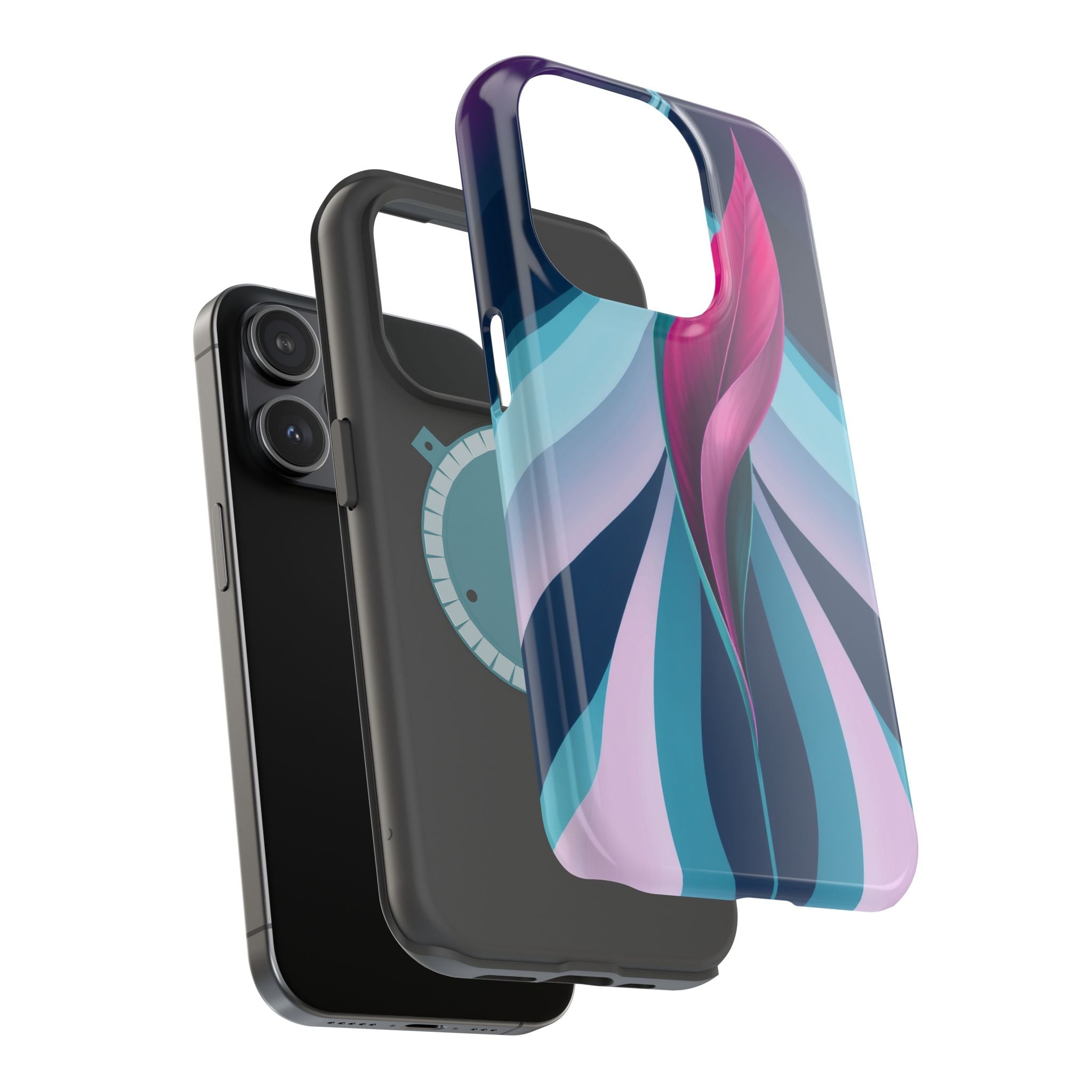 iPhone Vibrant Bloom and Leaf Design Slim Everyday iPhone 10 Designer · iPhone C